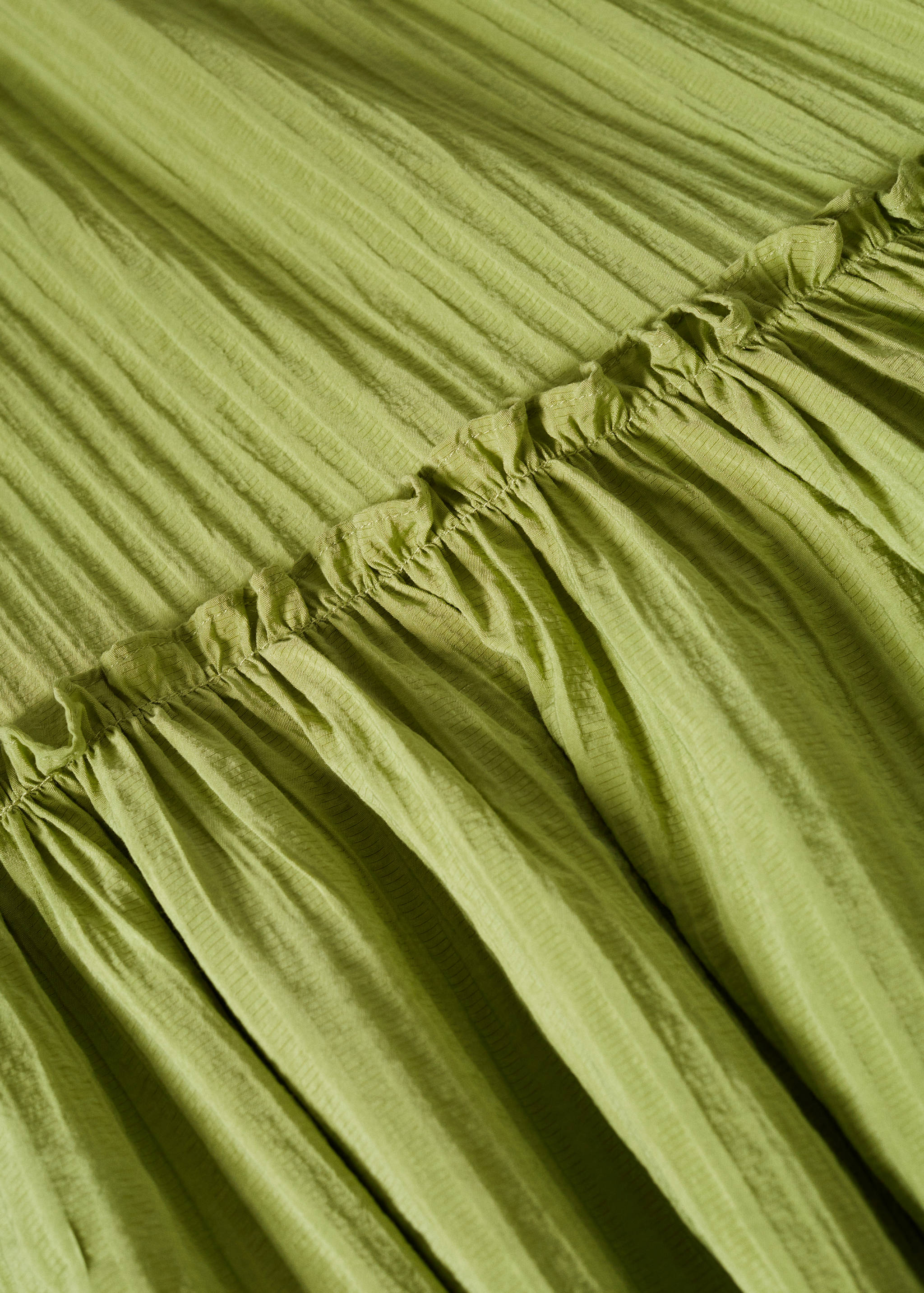 Vestit textura mànigues bollades  - Detall de l'article 8