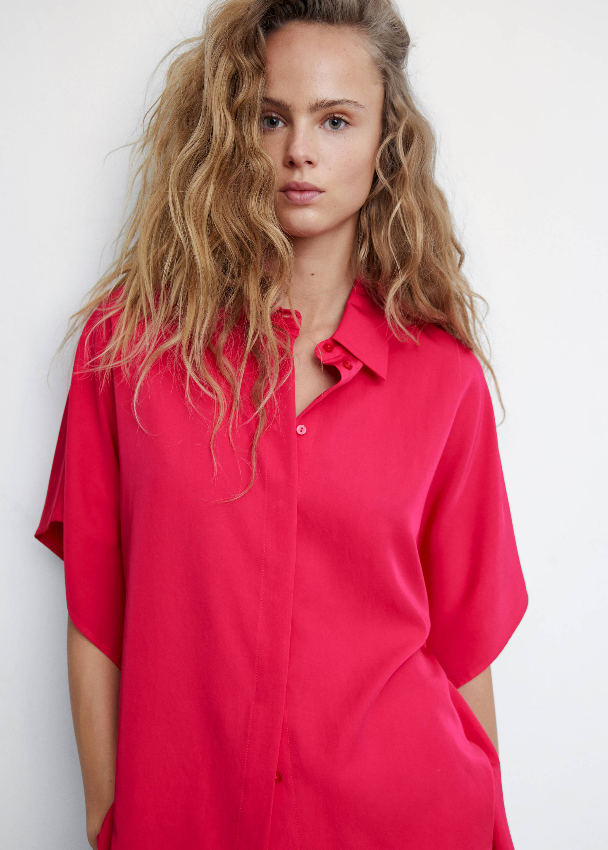 Short sleeved blouse - Details of the article 1