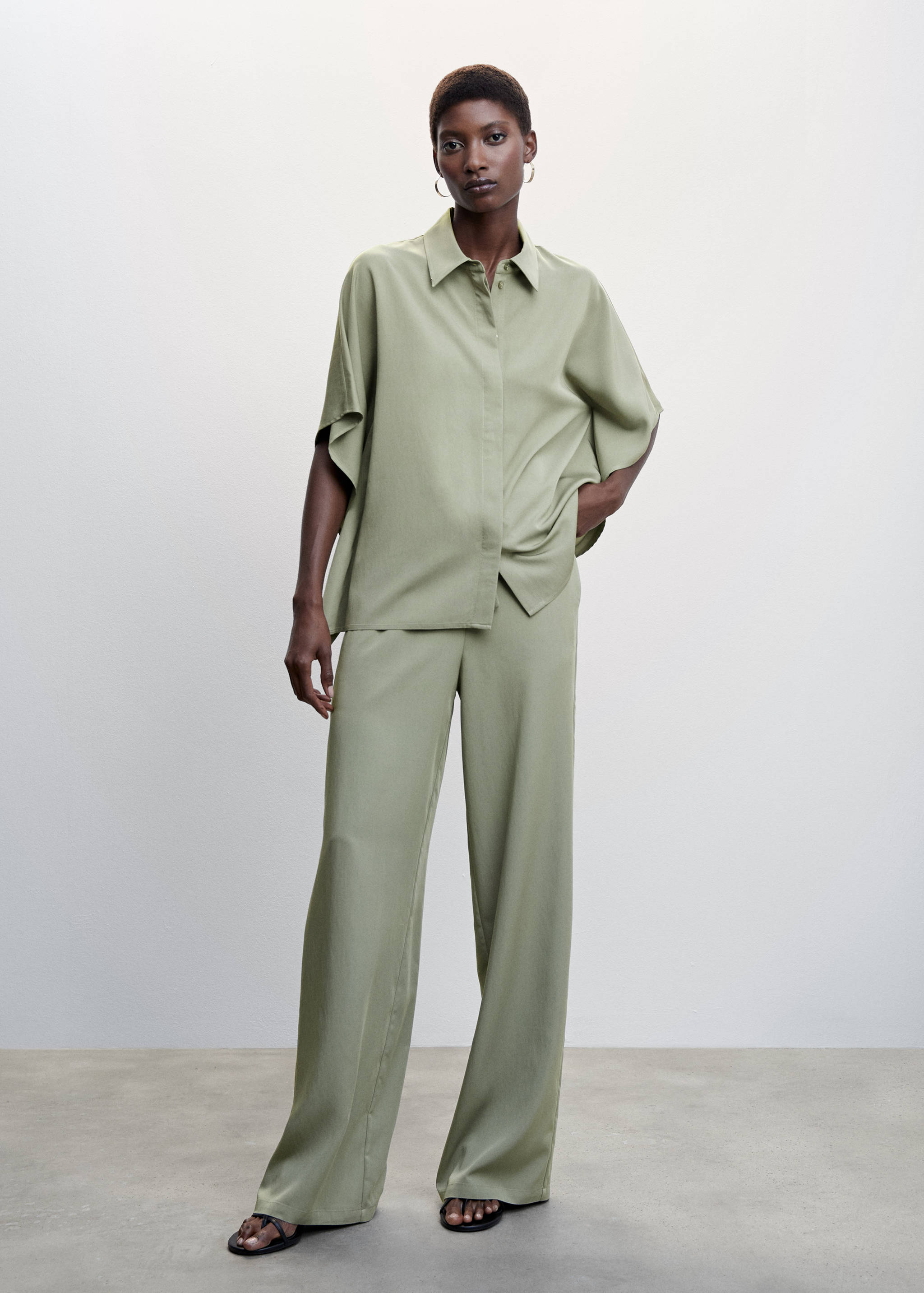Pantalon droit fluide - Plan général