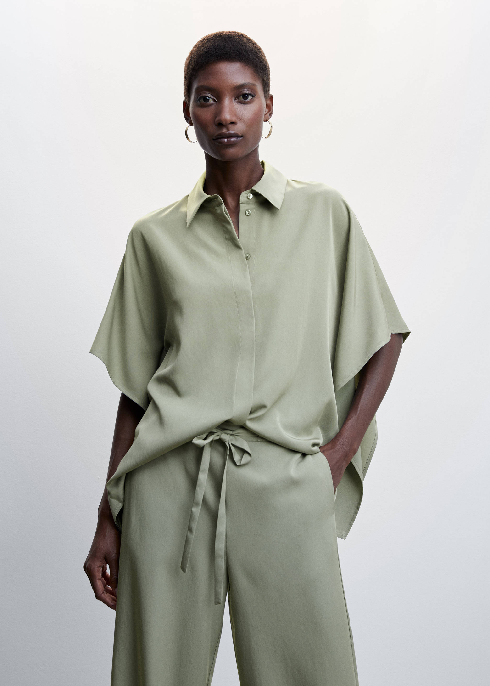 Pantalon droit fluide - Verso de l’article