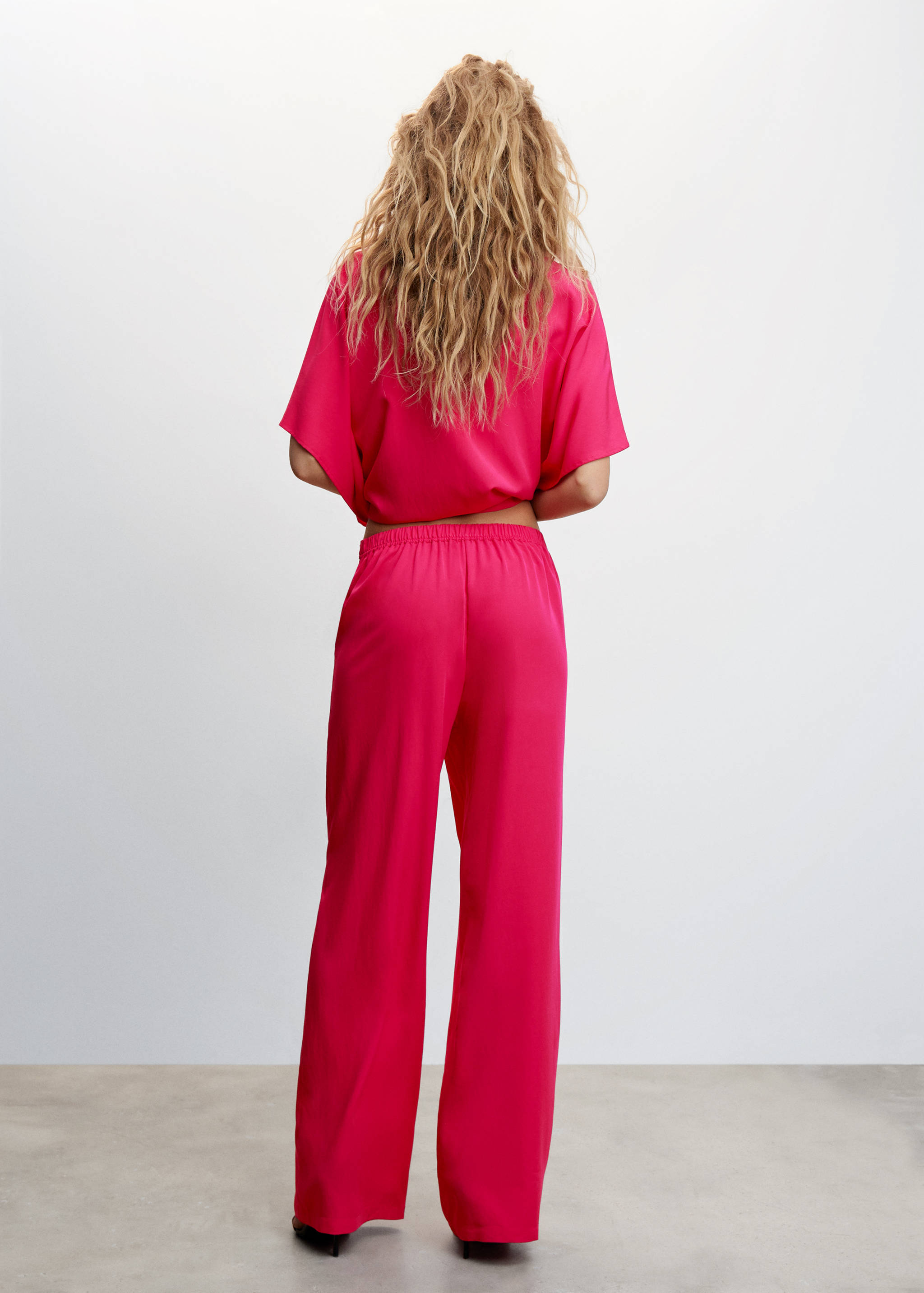 Pantalon droit fluide - Verso de l’article
