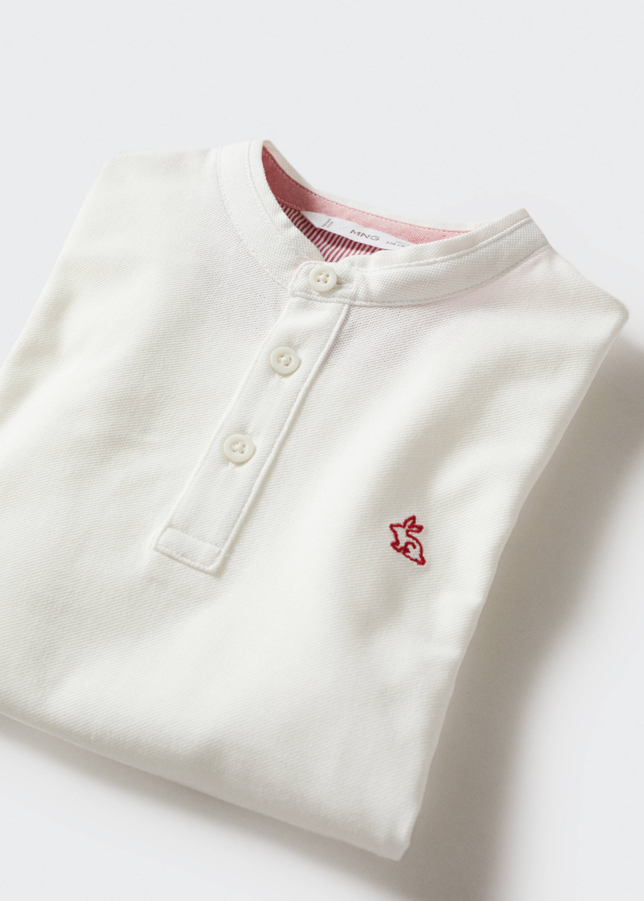 Poloshirt mit Mao-Kragen - Detail des Artikels 8