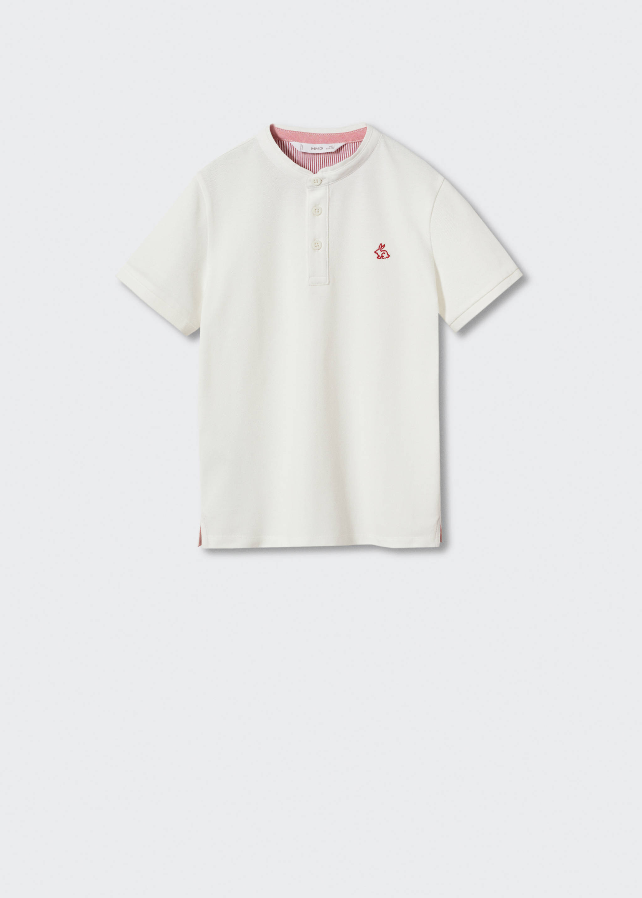 Poloshirt mit Mao-Kragen - Artikel ohne Model