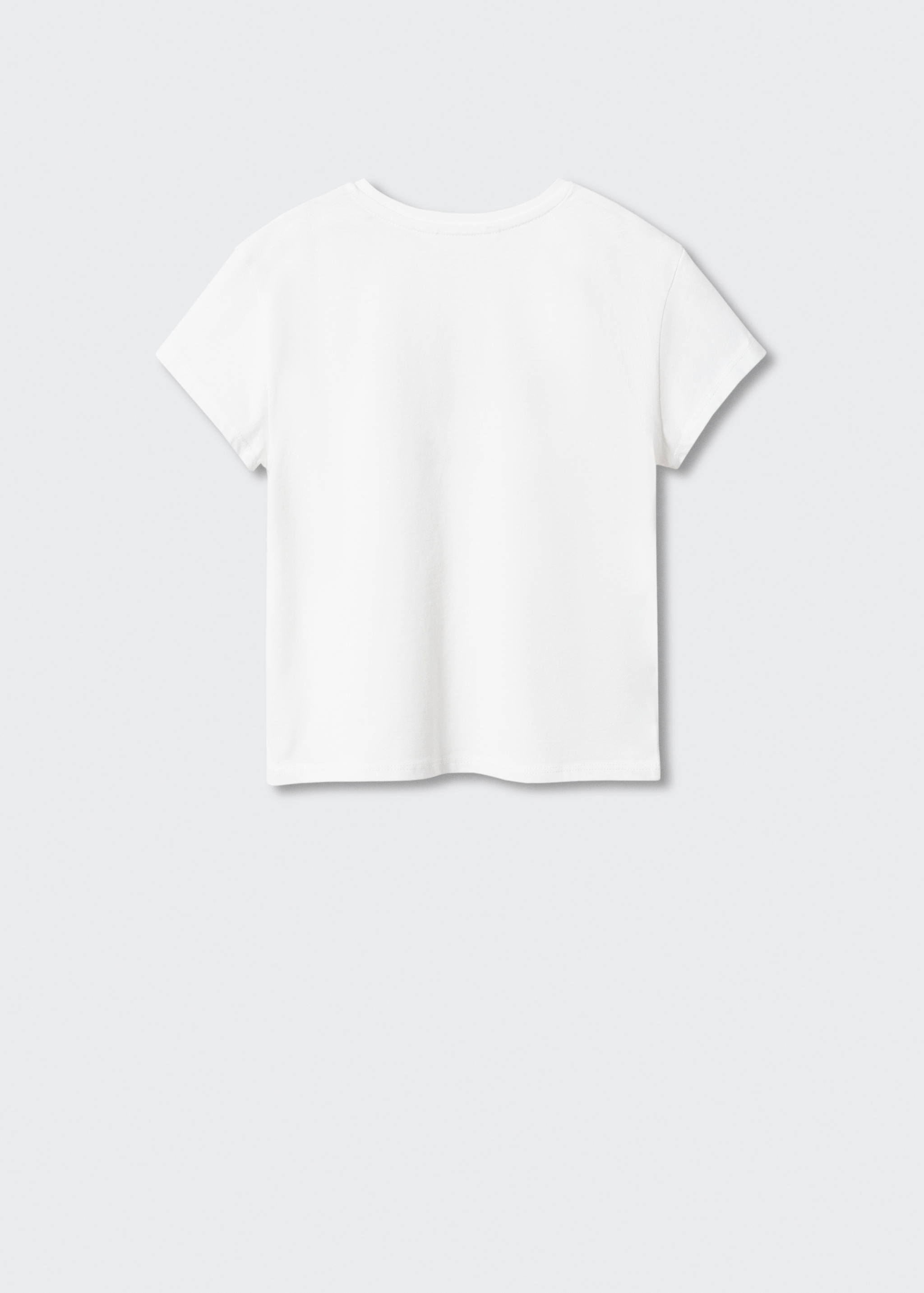 Camiseta estampada pompones - Reverso del artículo