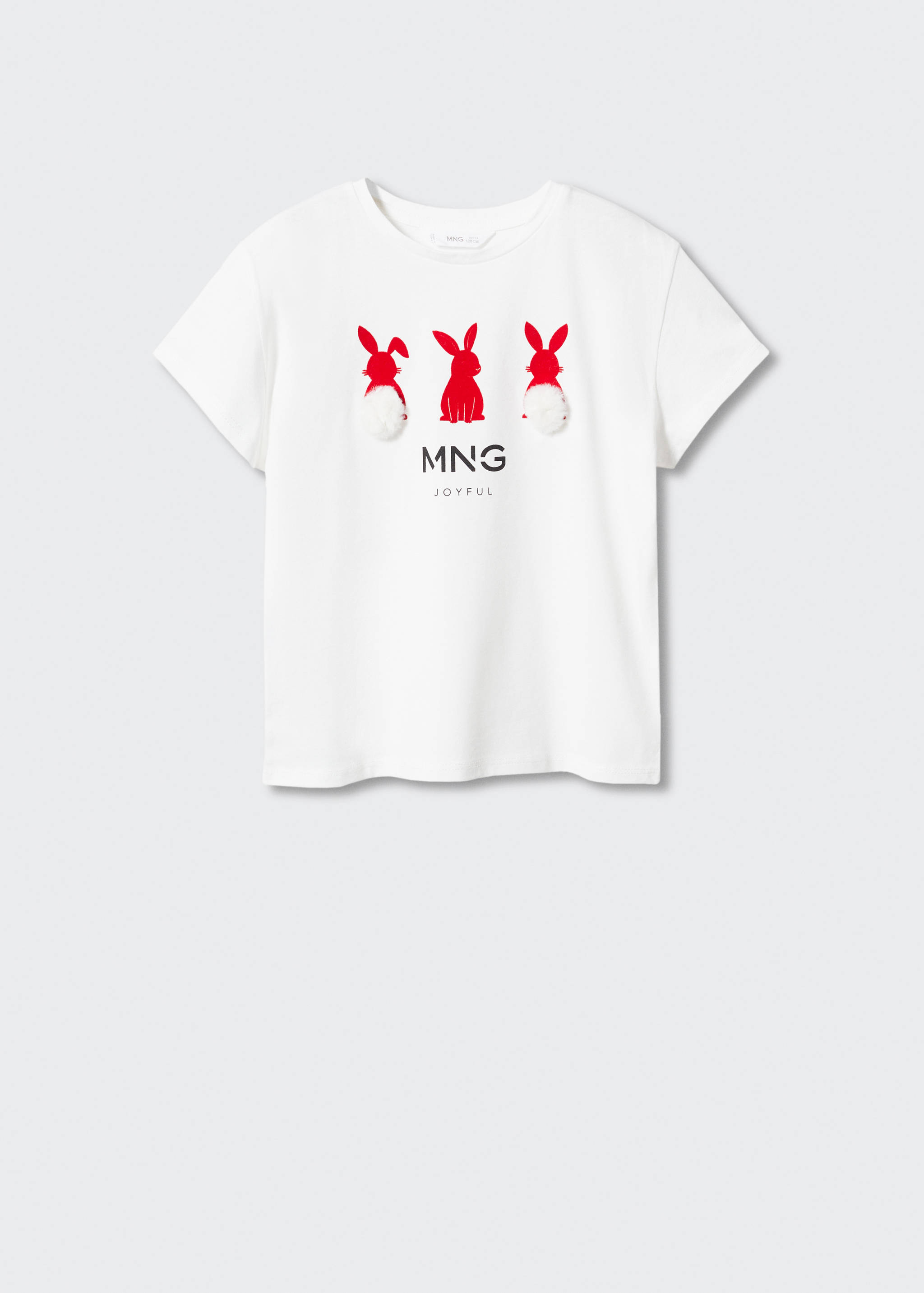 Camiseta estampada pompones - Artículo sin modelo