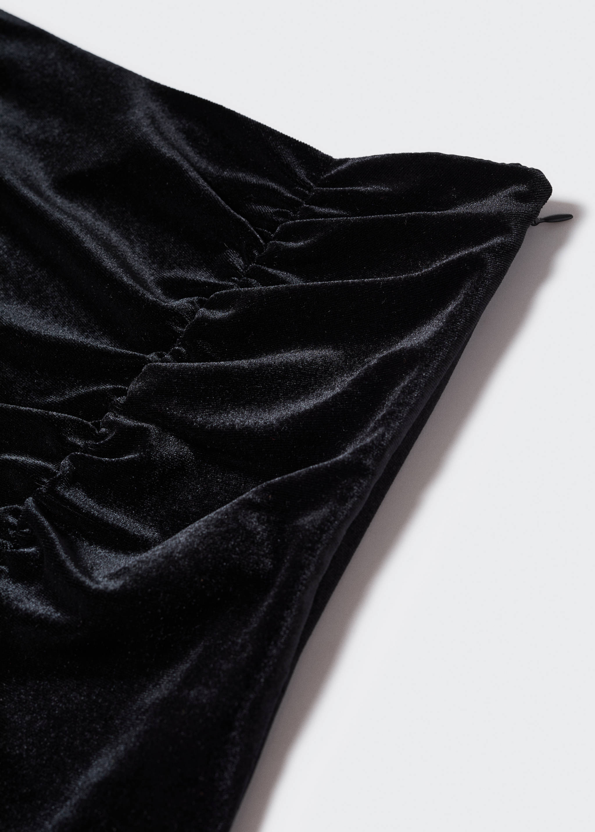 Velvet mini-skirt - Details of the article 8