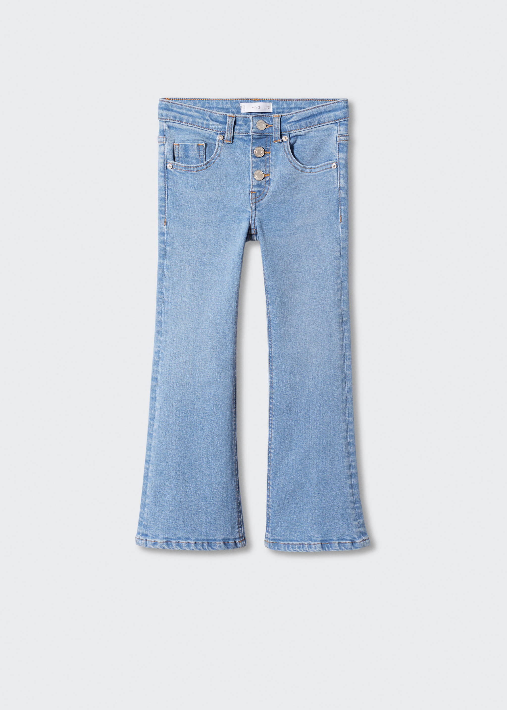 Flared finished jeans - Article without model