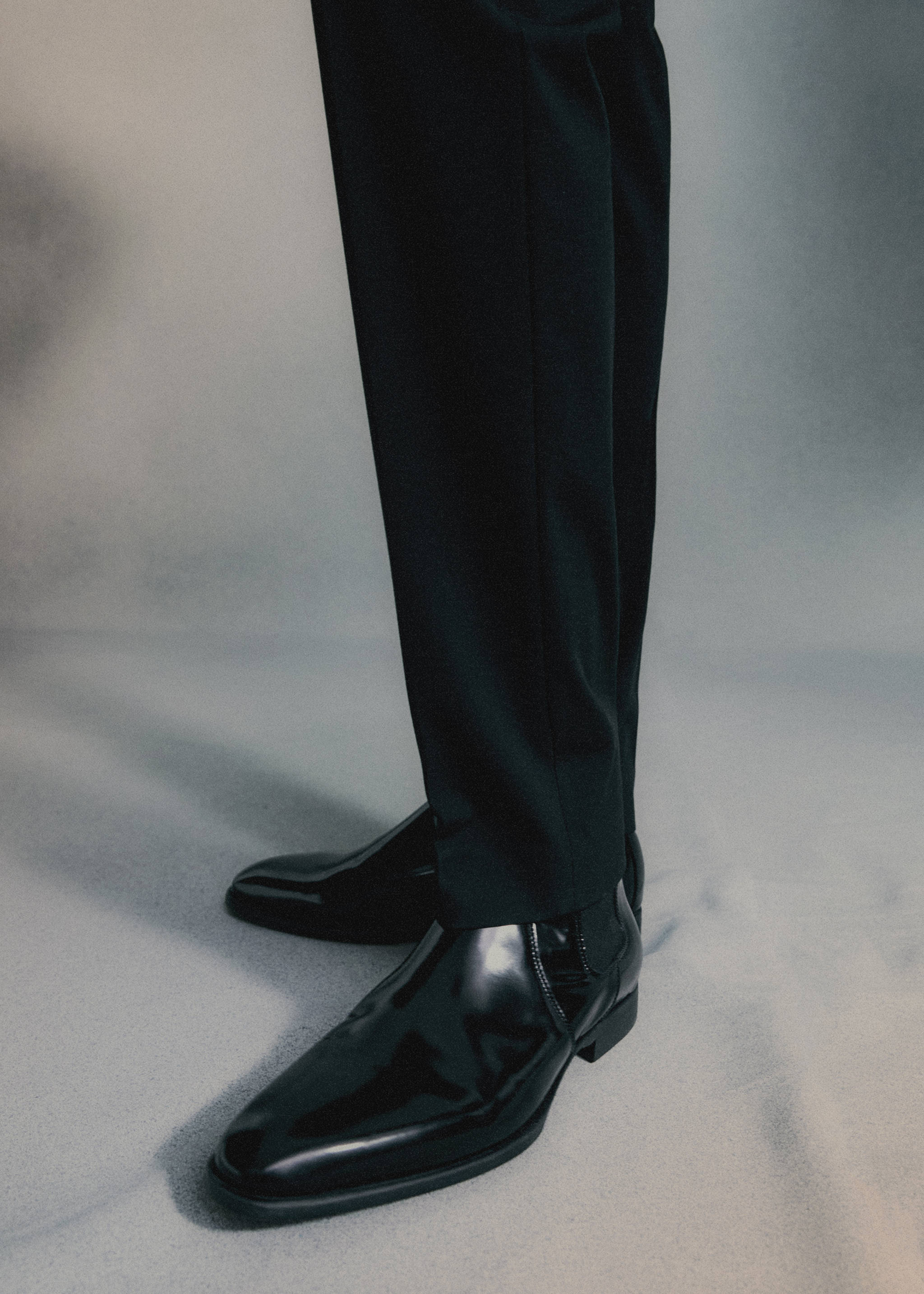 Bottines chelsea cuir effet patiné - Détail de l'article 8