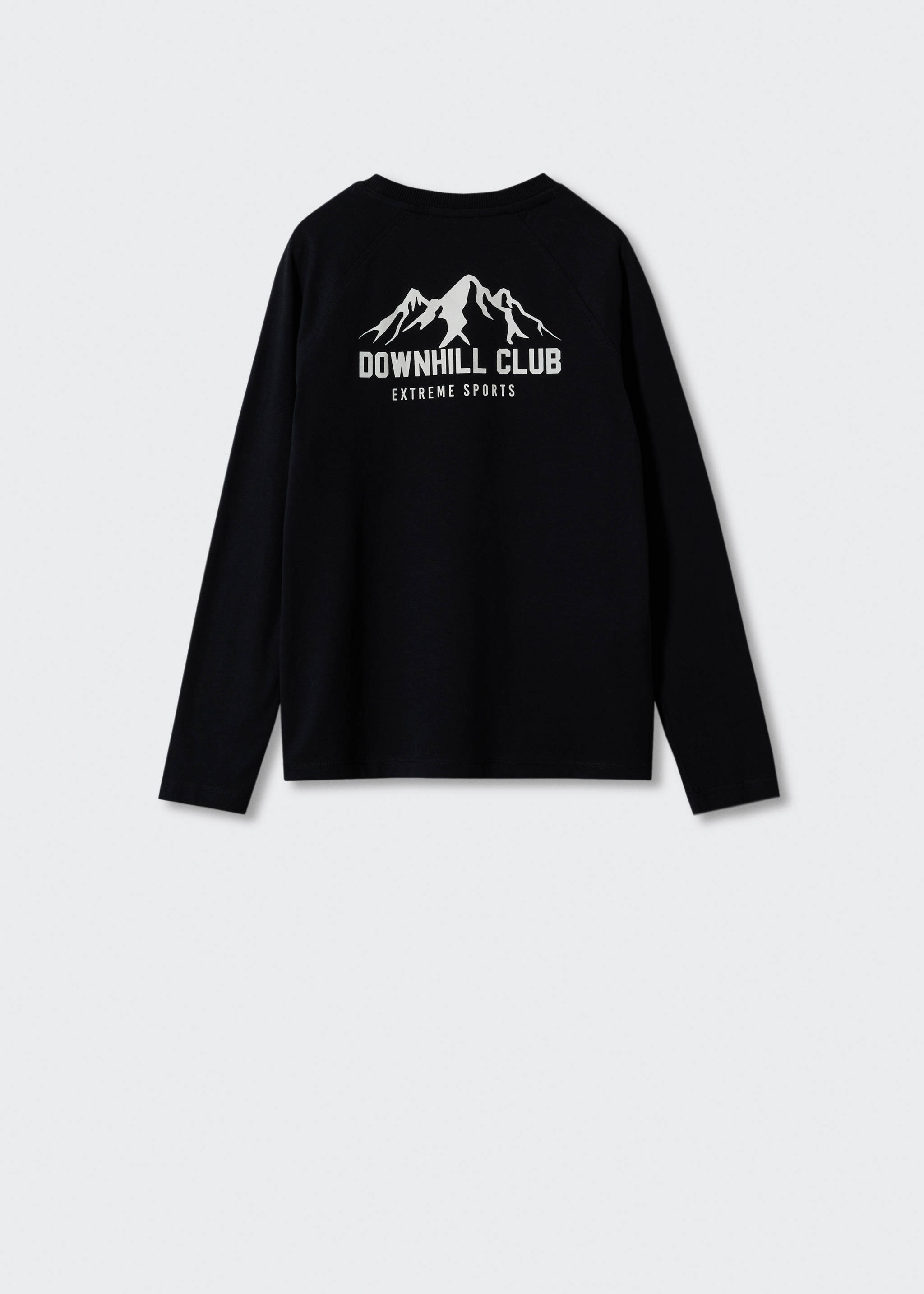 T-shirt coton manches longues - Verso de l’article