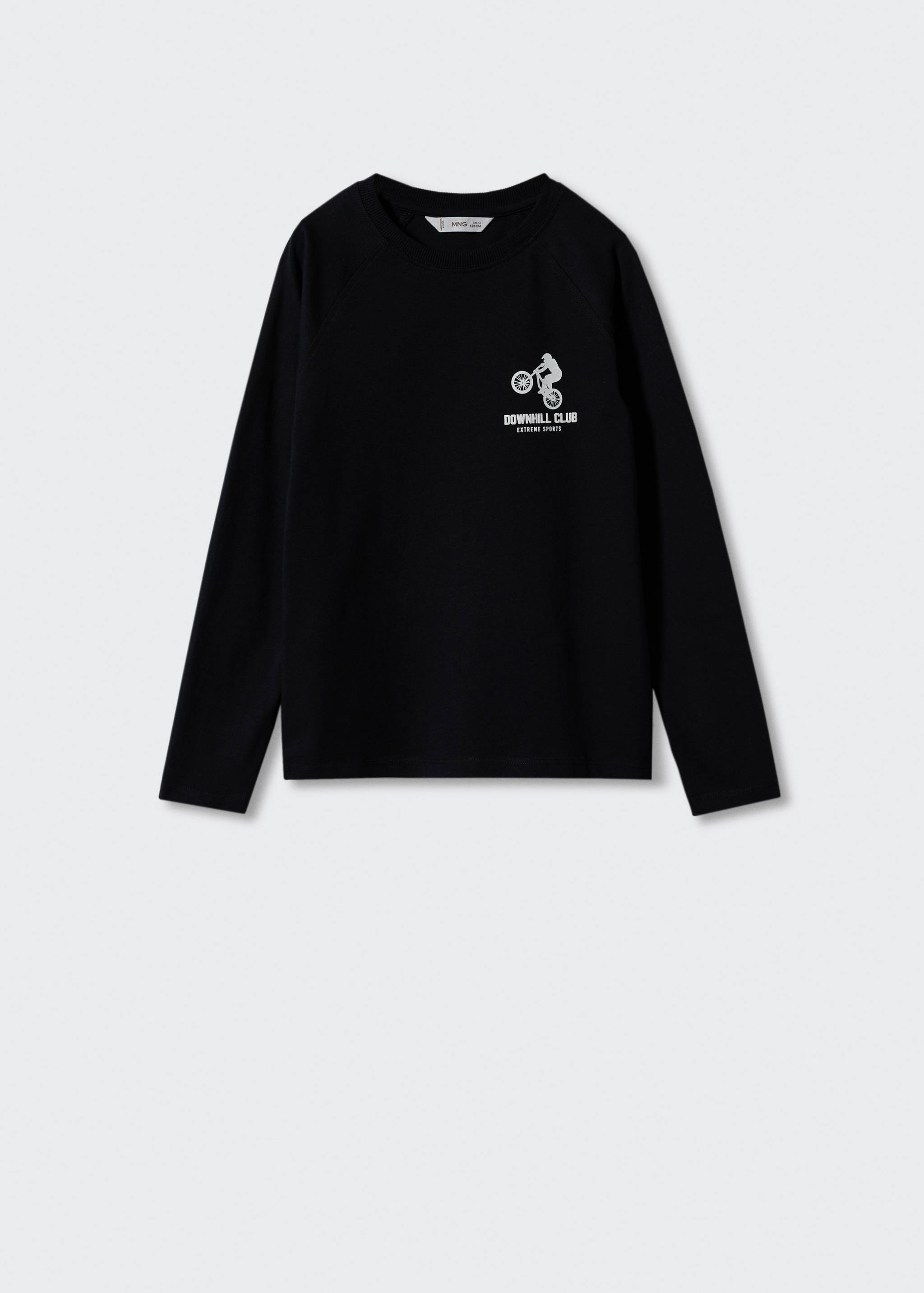 T-shirt coton manches longues - Article sans modèle