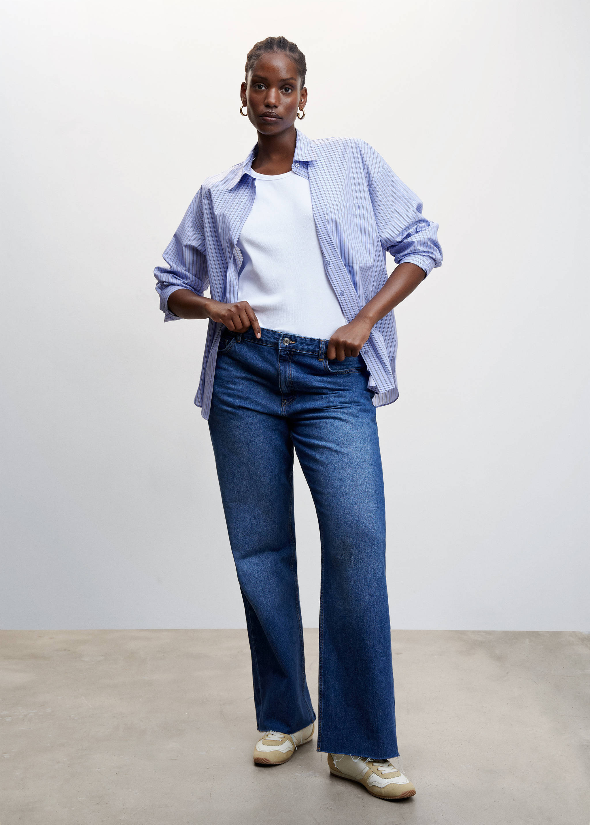 Regular-fit cotton shirt - Details of the article 3