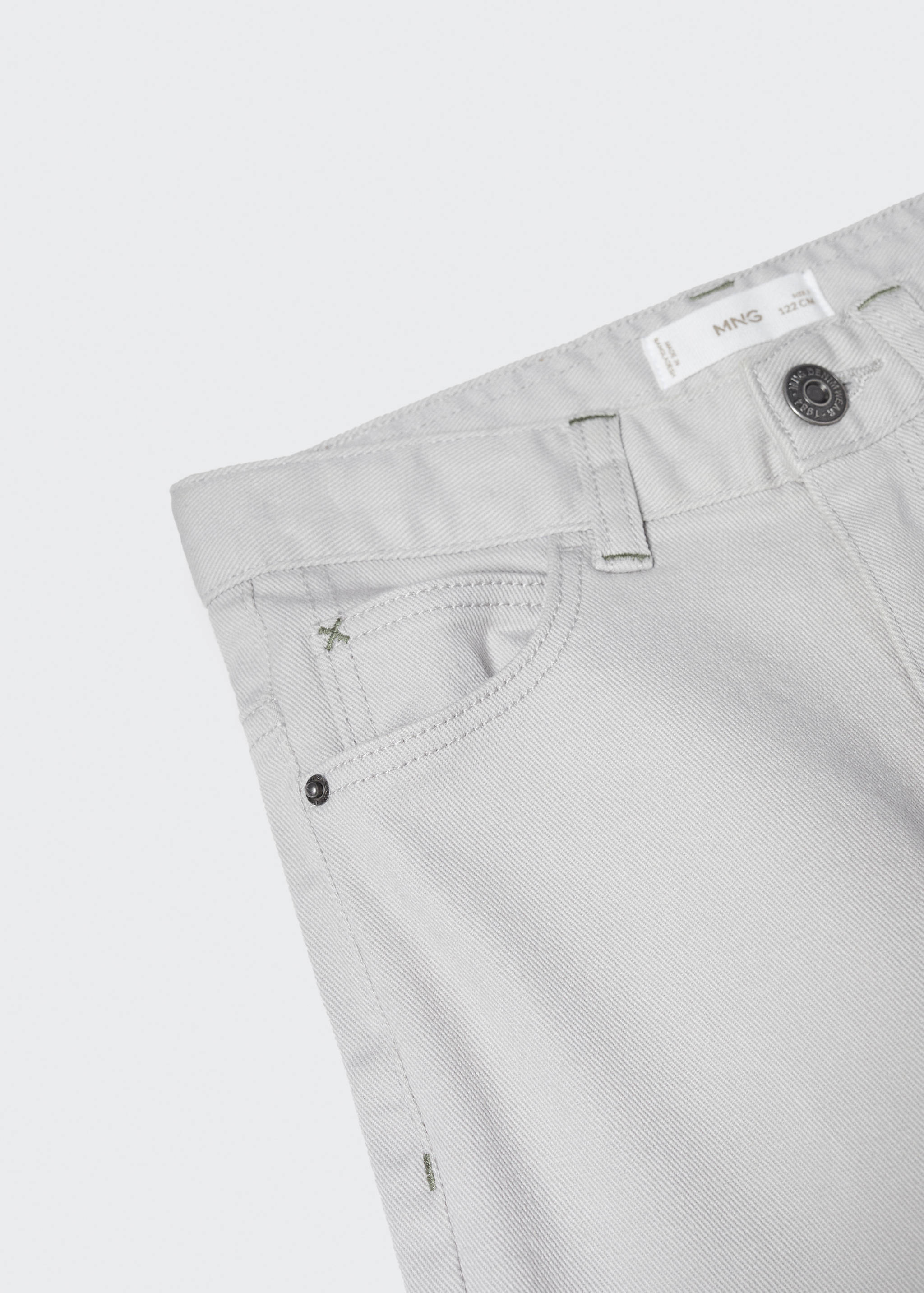 Pantaloni dritti flanella - Dettaglio dell'articolo 0