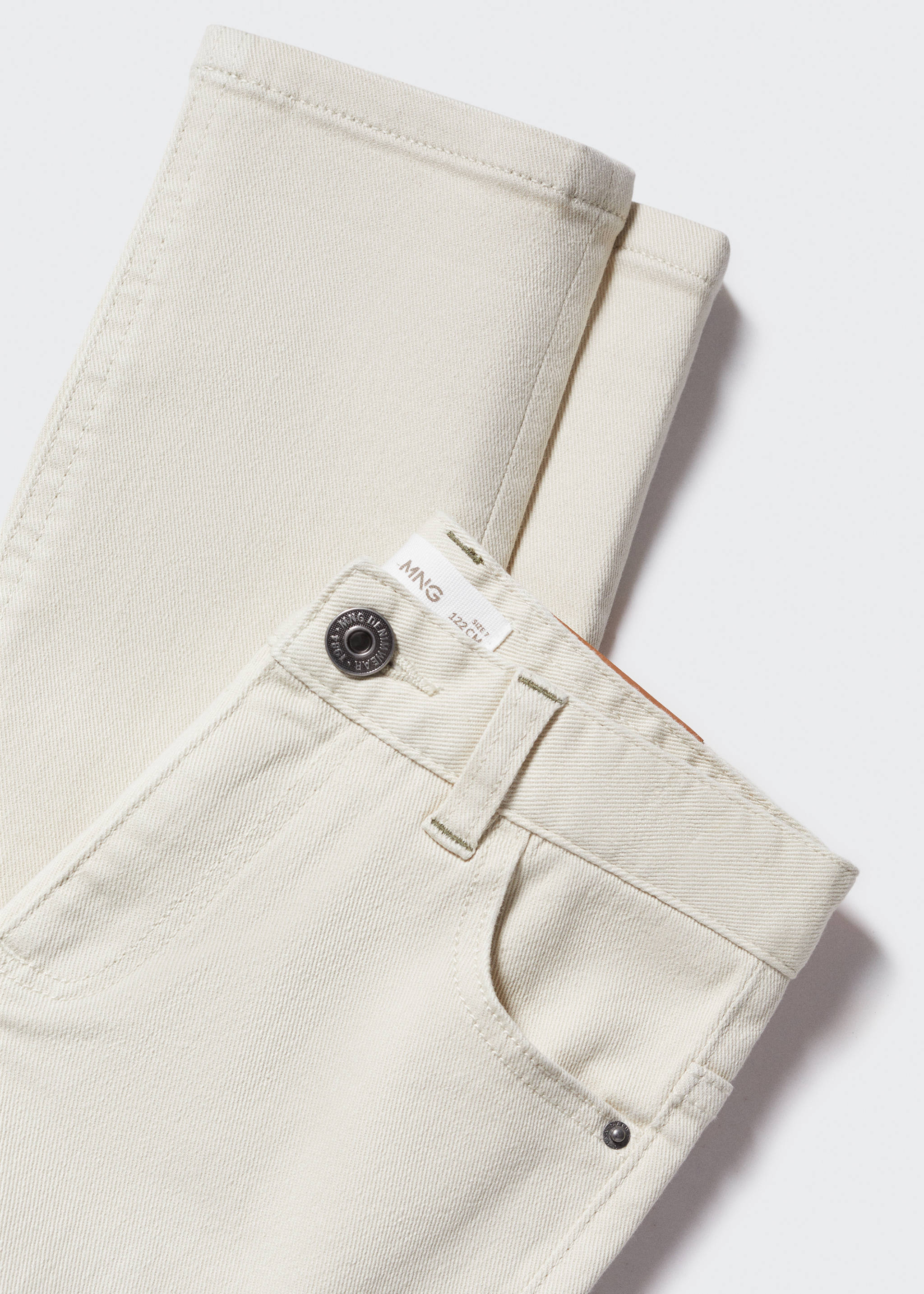 Pantaloni dritti flanella - Dettaglio dell'articolo 8