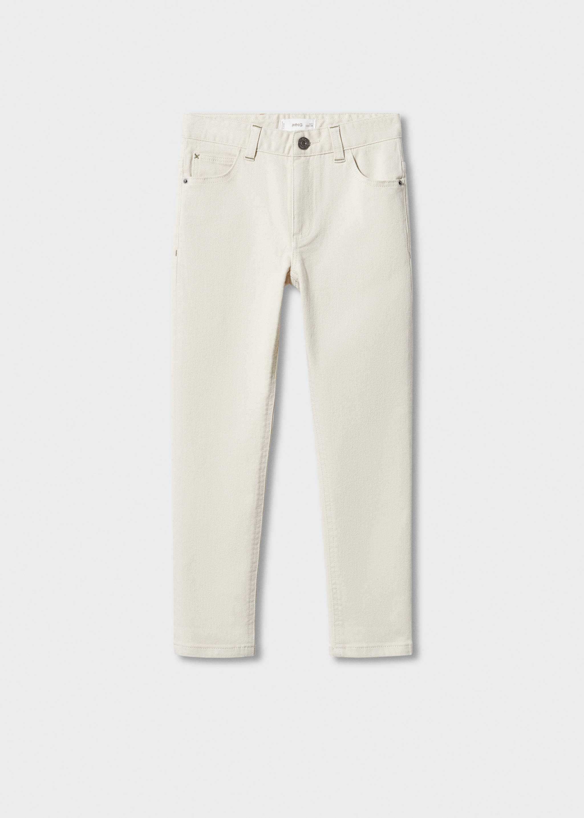 Pantaloni dritti flanella - Articolo senza modello