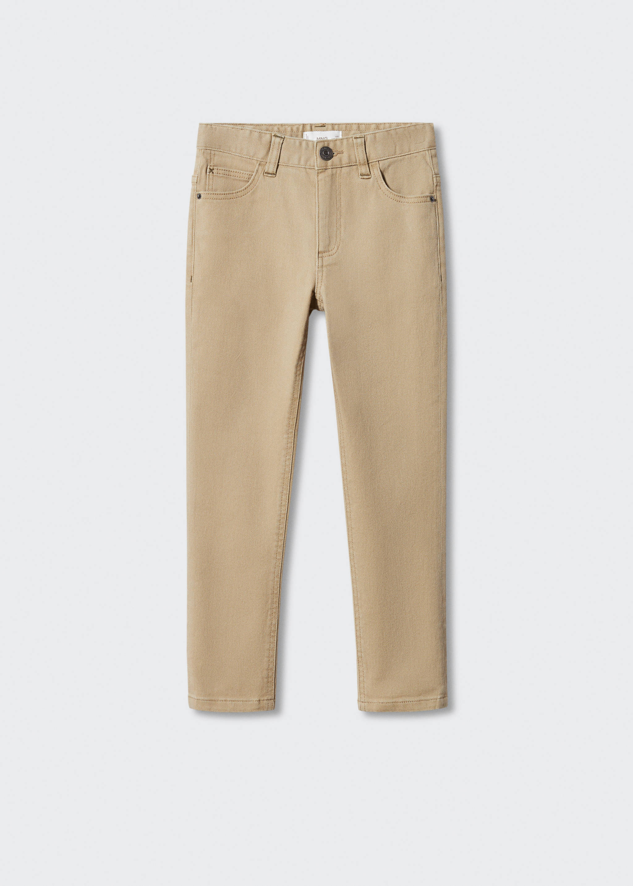 Pantaloni dritti flanella - Articolo senza modello