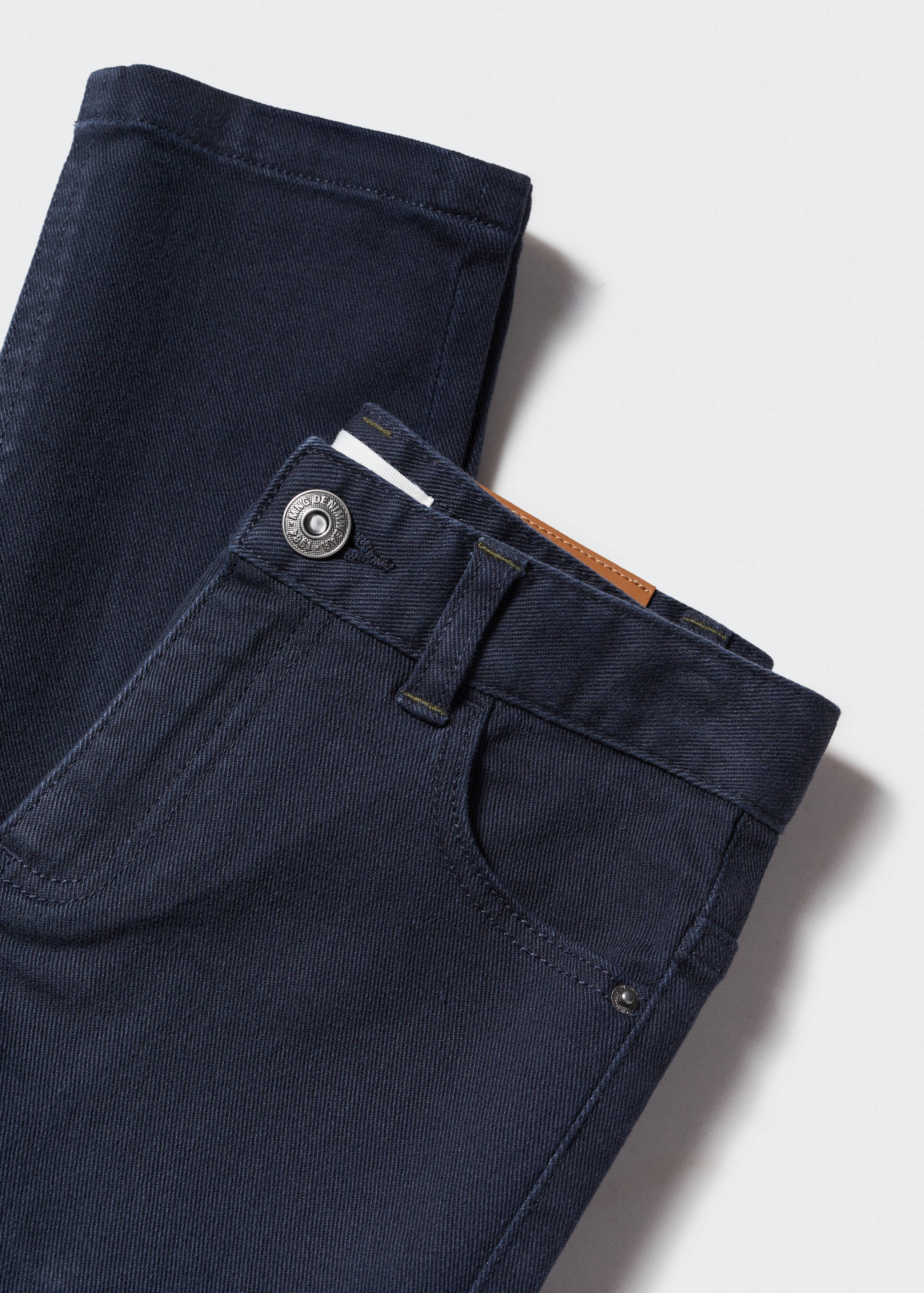 Pantaloni dritti flanella - Dettaglio dell'articolo 8
