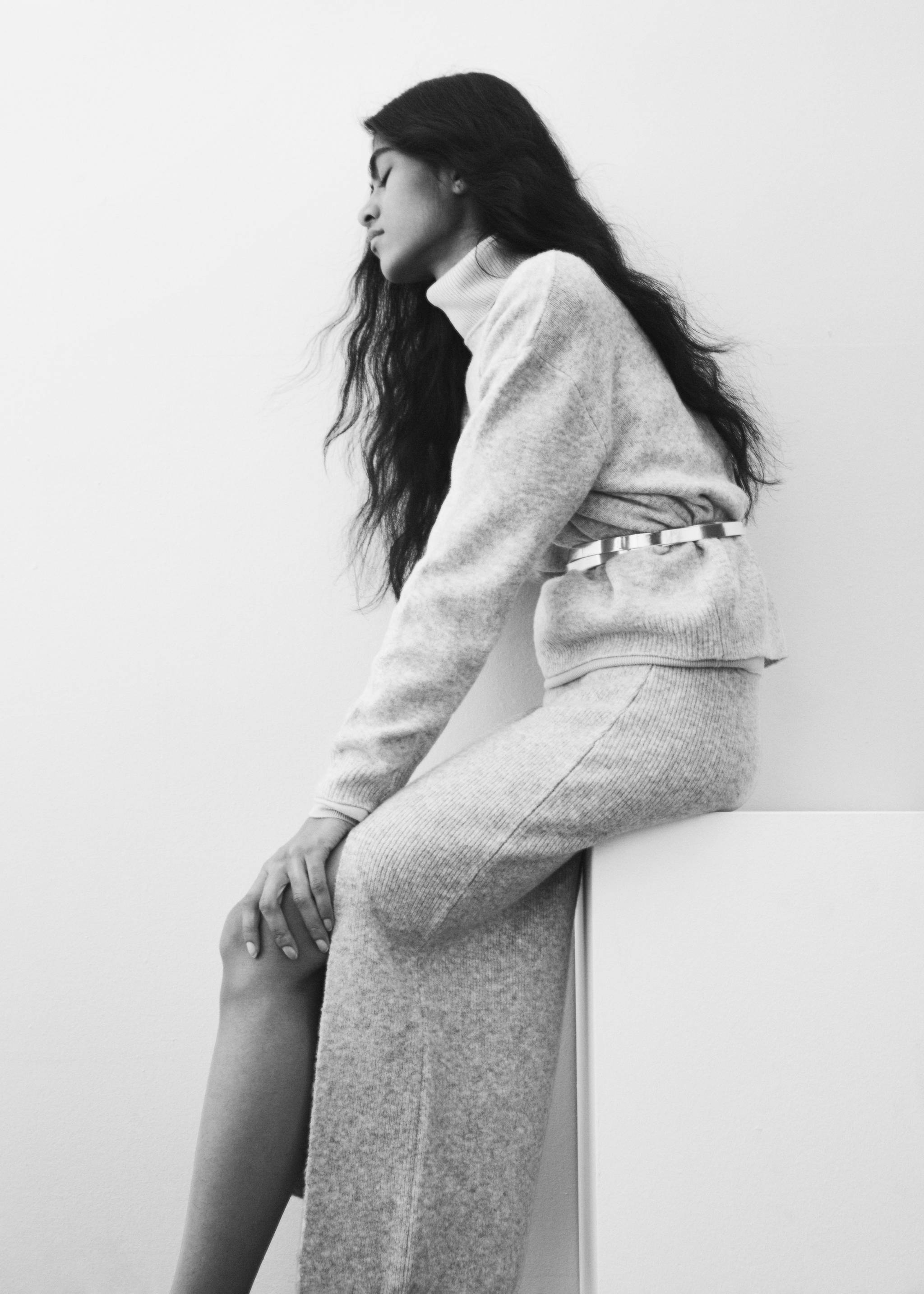 Strickrock mit Schlitz - Detail des Artikels 6