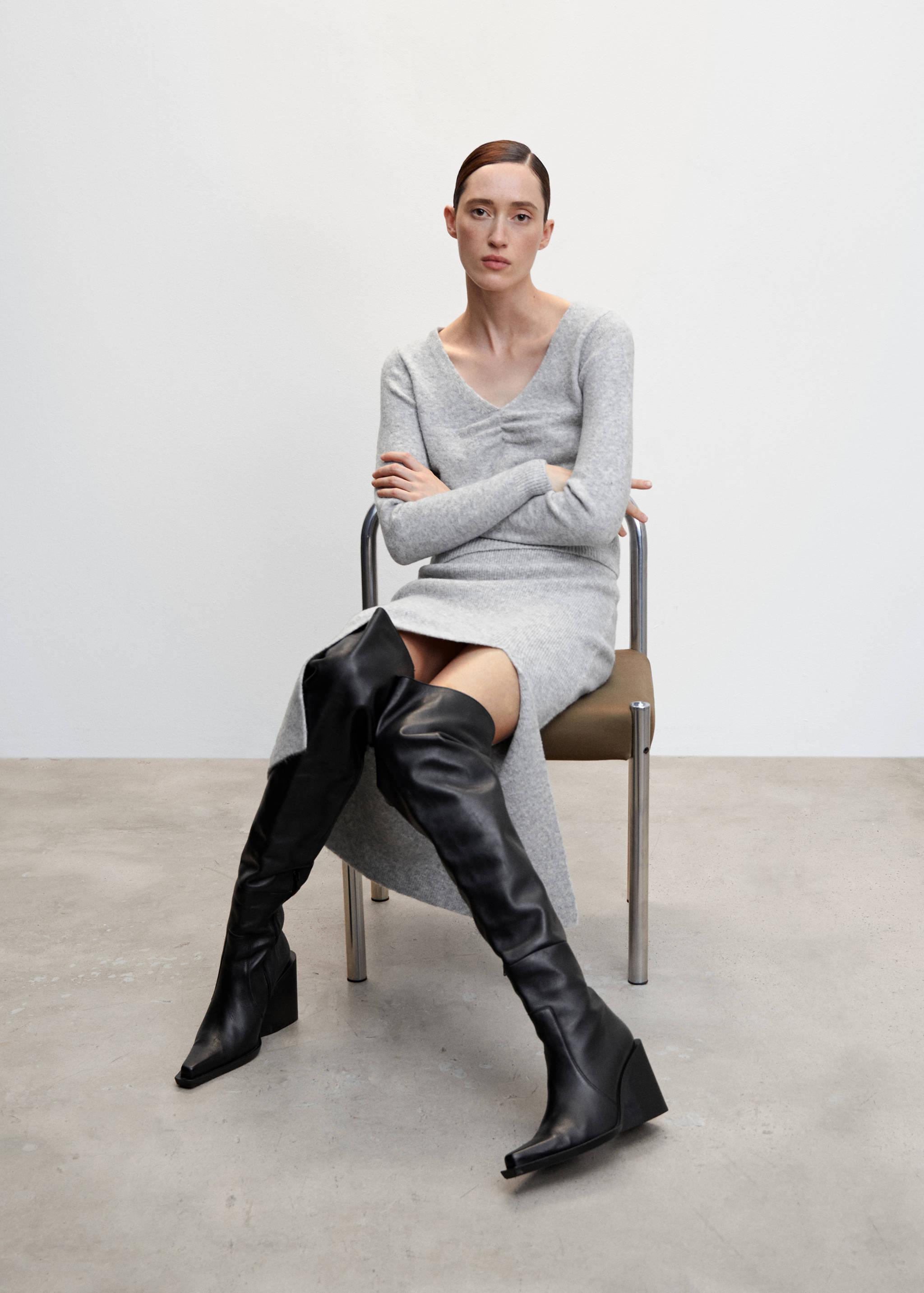 Strickrock mit Schlitz - Detail des Artikels 2