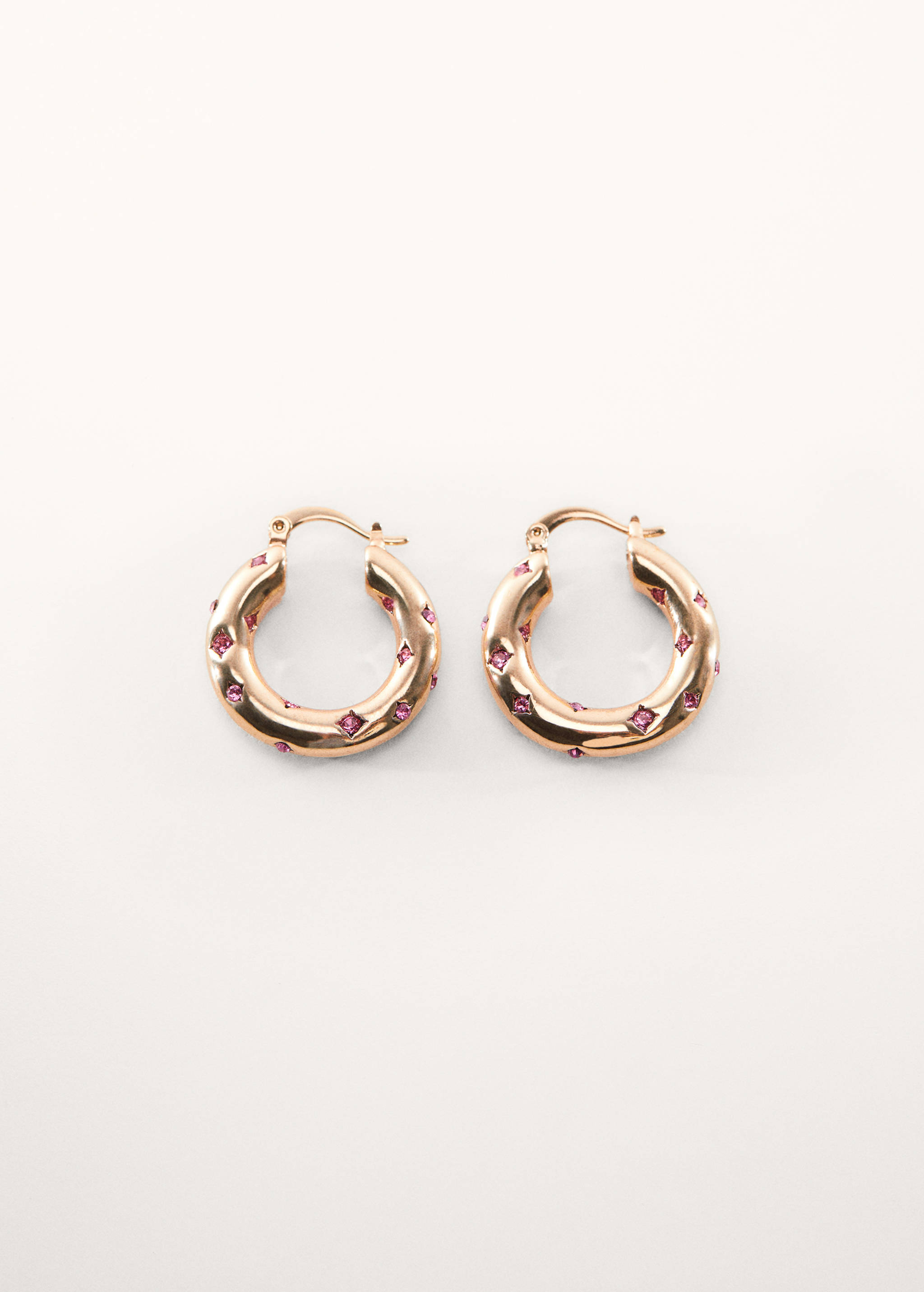 Rhinestone crystal earrings - Article without model