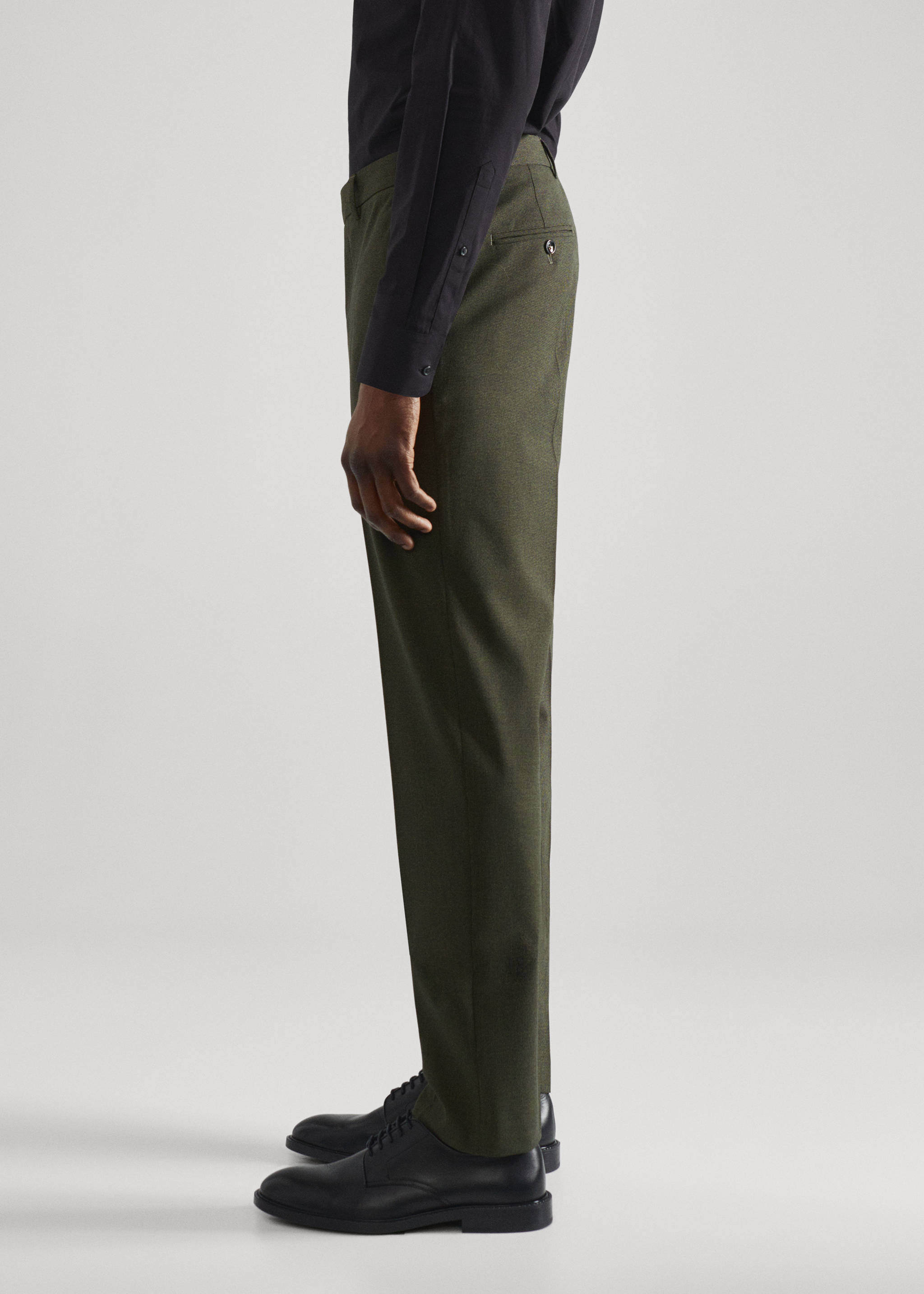 Pantalons vestit slim fit - Detall de l'article 4