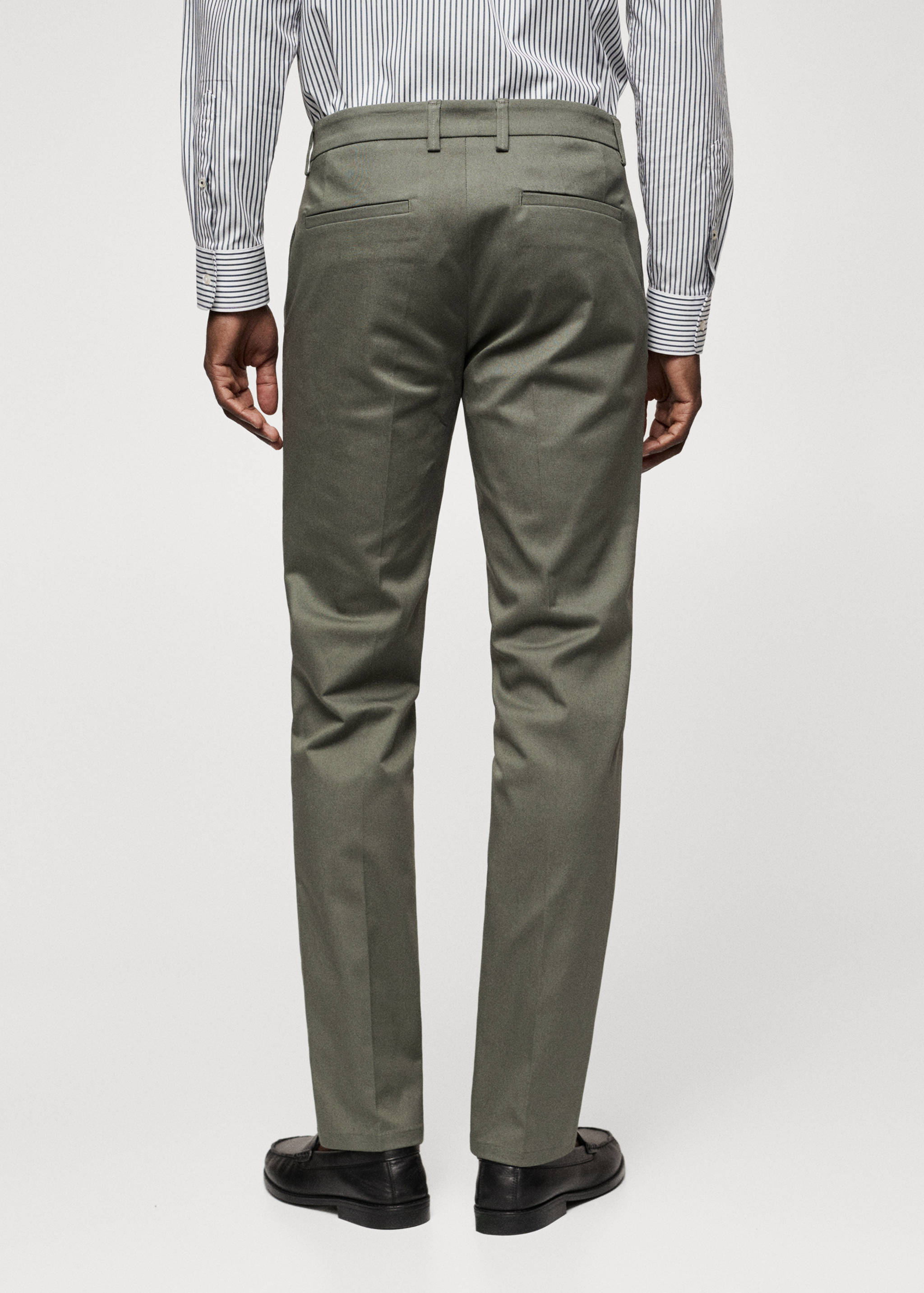 Pantalons xinesos slim fit - Revers de l'article