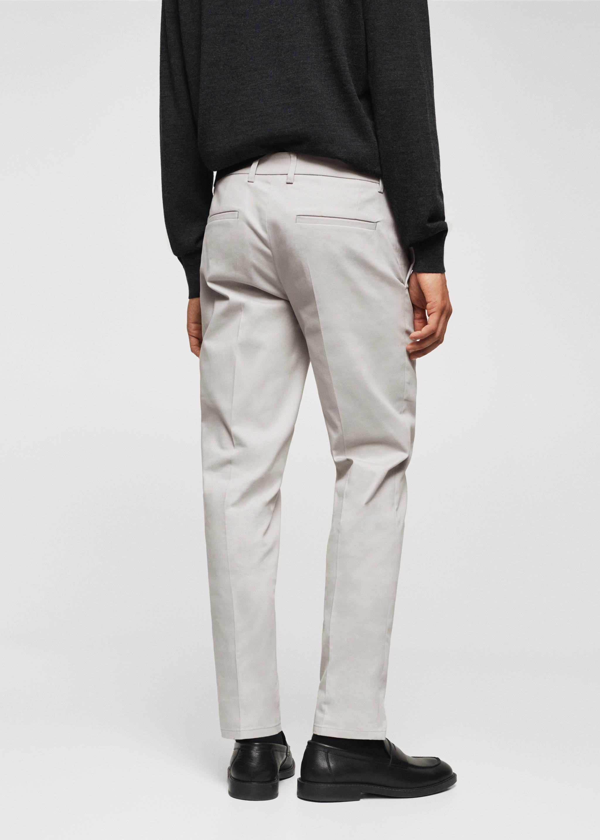Pantalons xinesos slim fit - Revers de l'article
