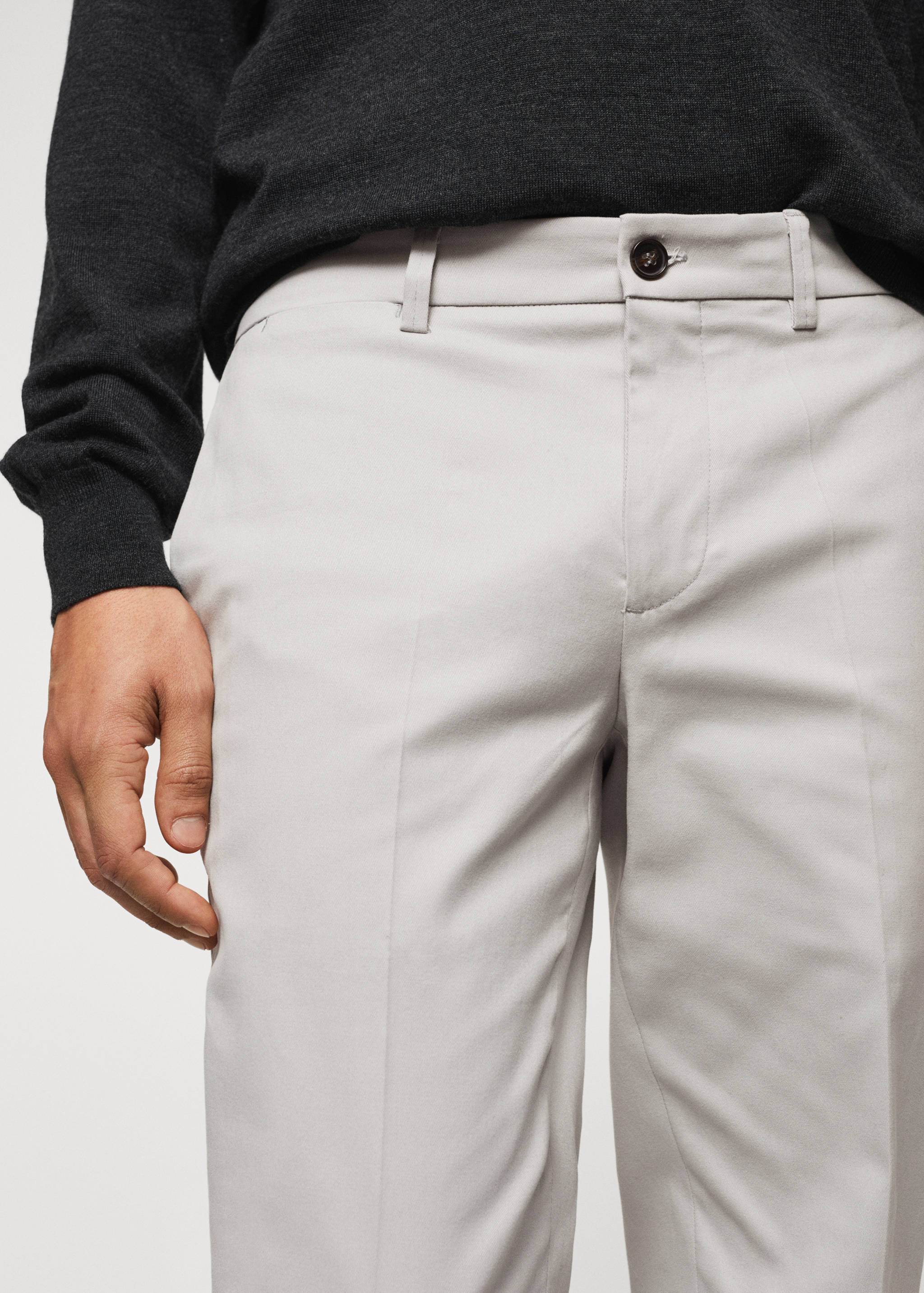 Pantalons xinesos slim fit - Detall de l'article 1