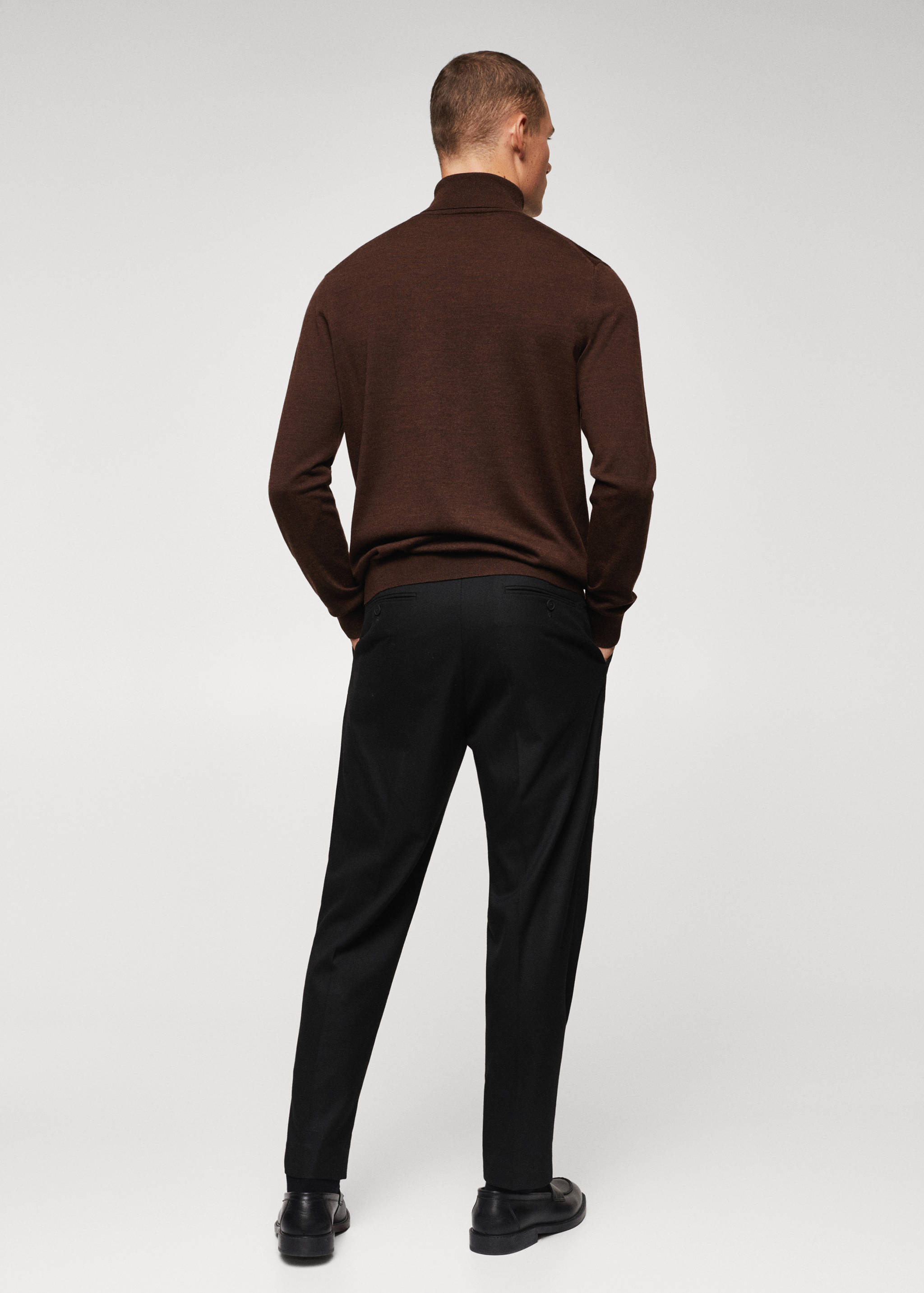 Svetr ze 100% vlny merino - Zadní strana zboží