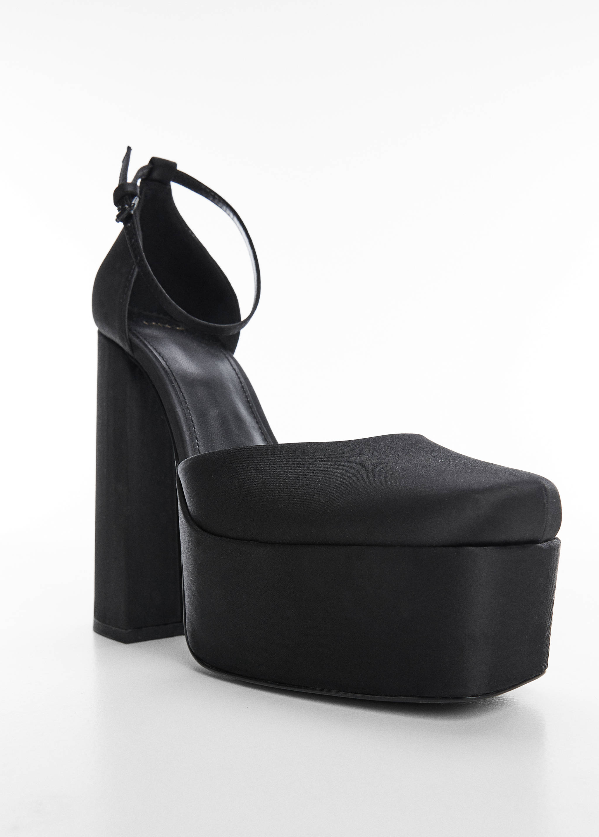 Satin platform shoes - Details of the article 2