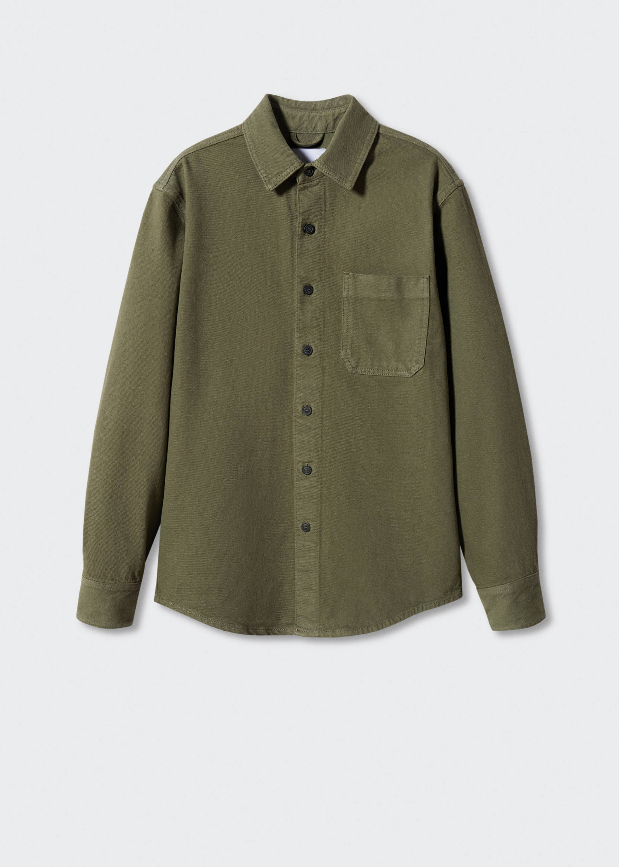 Pocket denim overshirt - Article without model