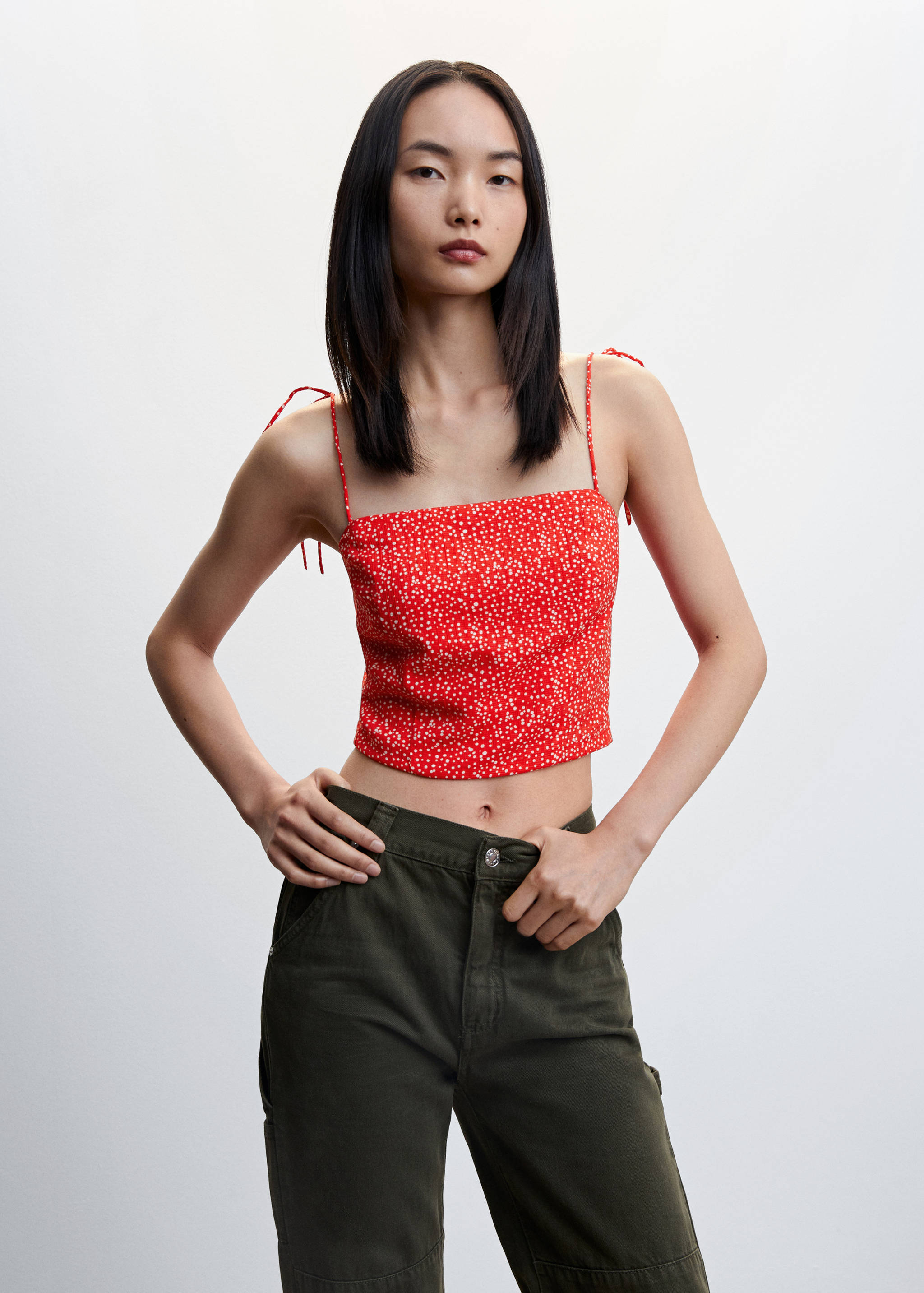 Top tirantes lazo - Plano medio