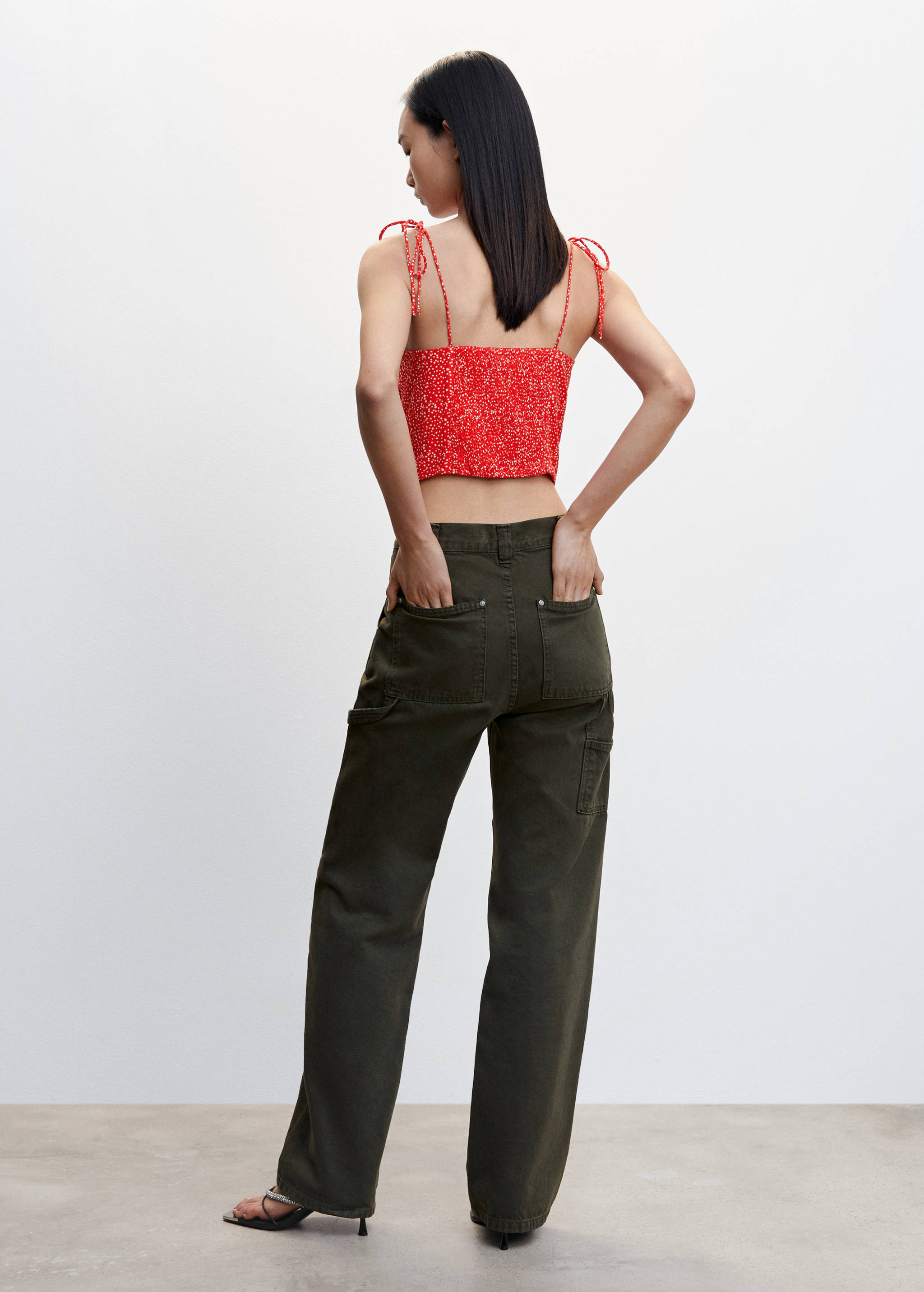 Top tirantes lazo - Reverso del artículo