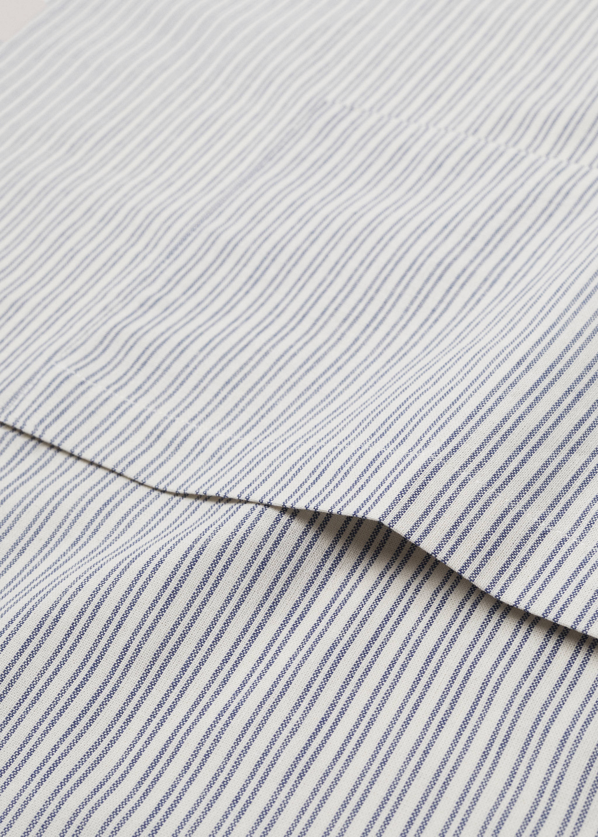 Striped cotton apron - Details of the article 2