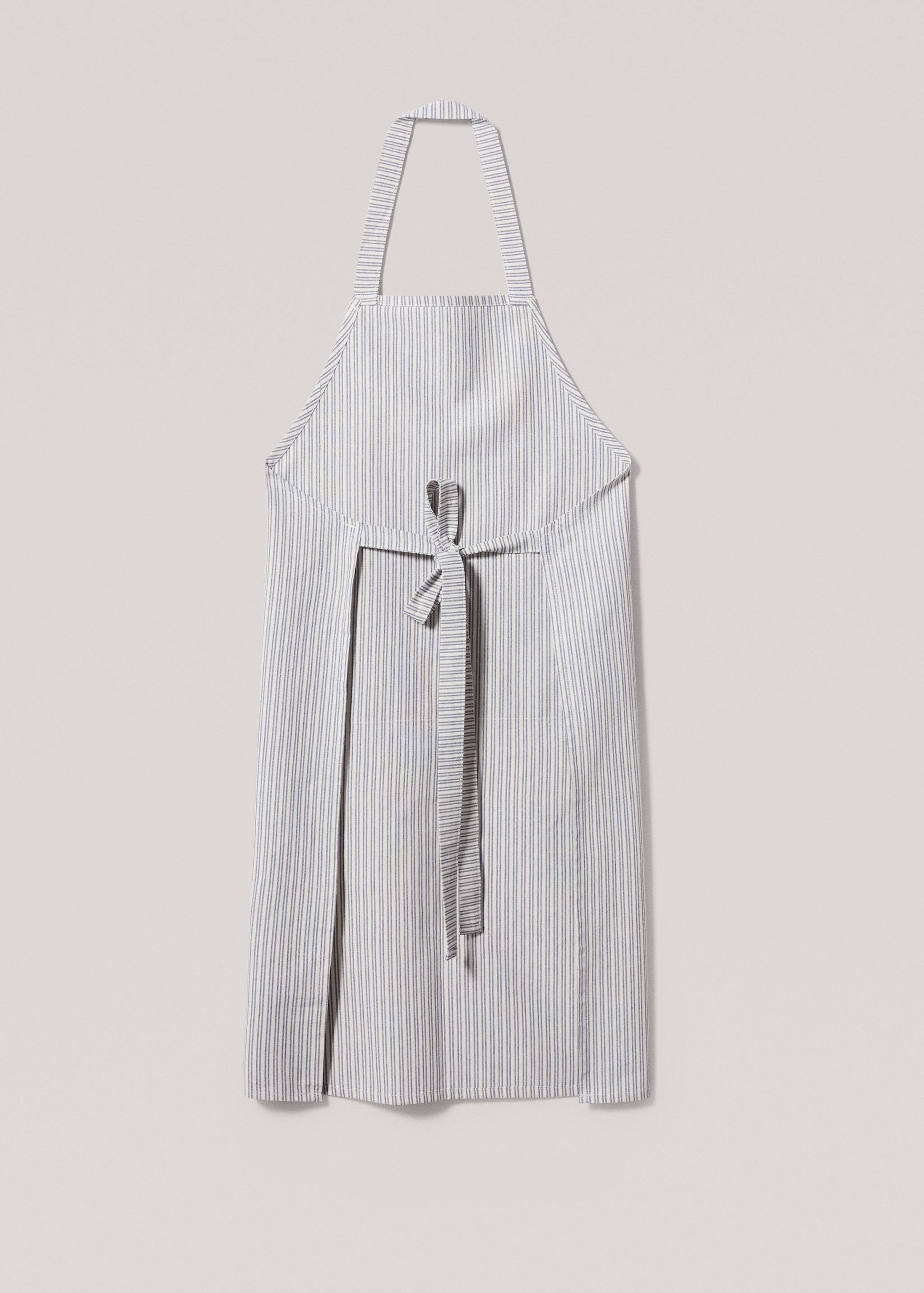 Striped cotton apron - Details of the article 4