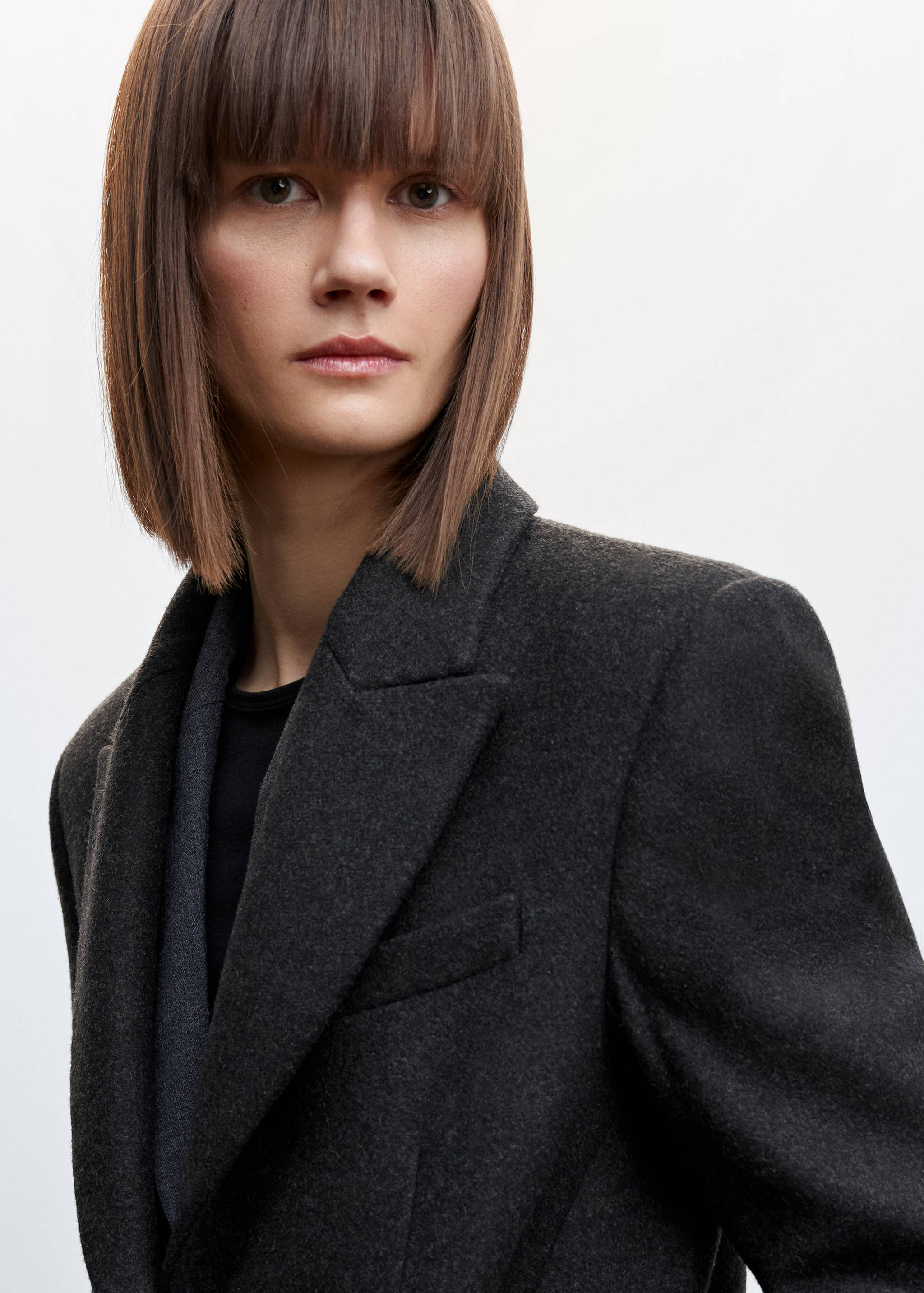 Tailored wool coat - Details of the article 6