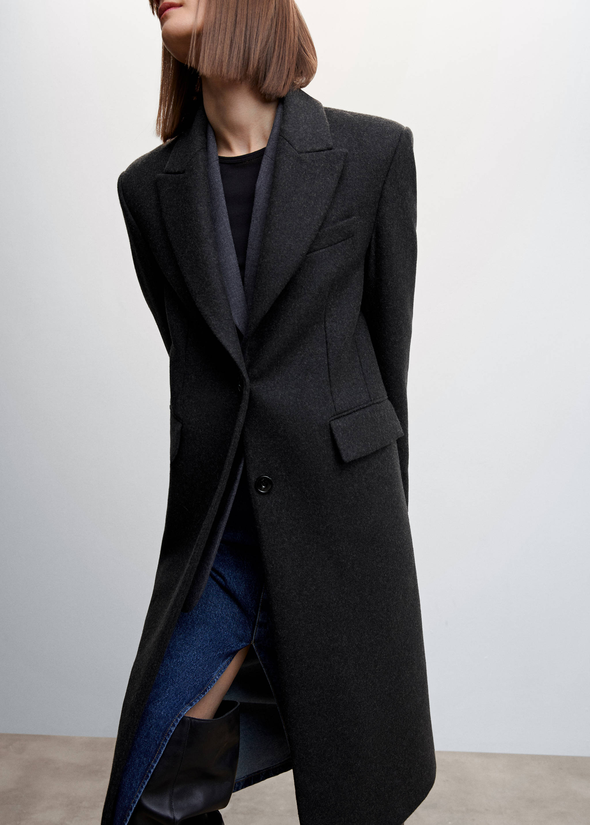Tailored wool coat - Details of the article 2