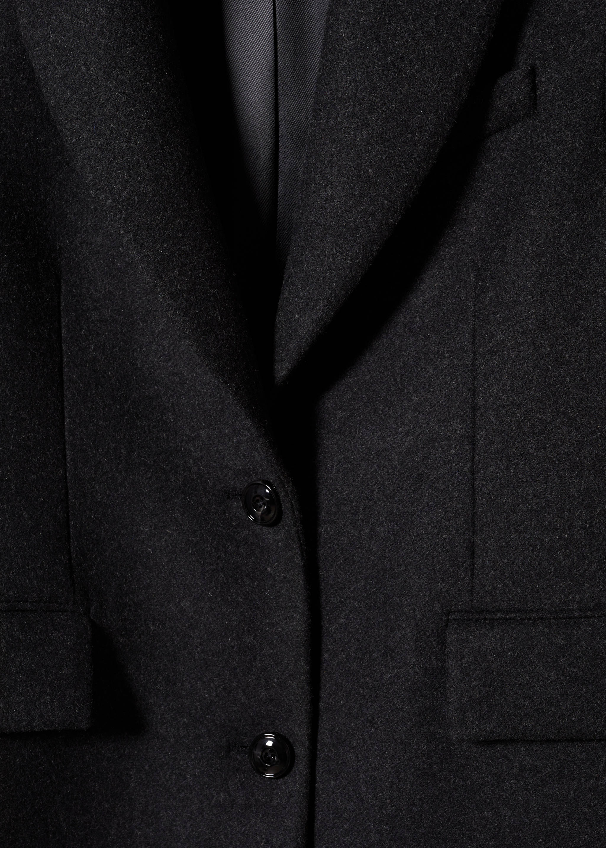 Tailored wool coat - Details of the article 8