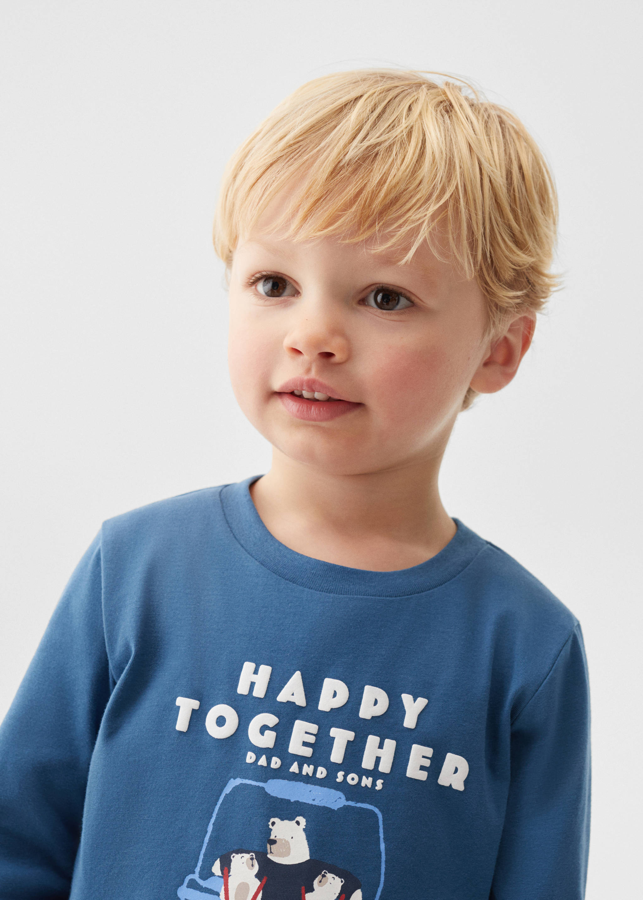 T-shirt coton manches longues - Détail de l'article 1