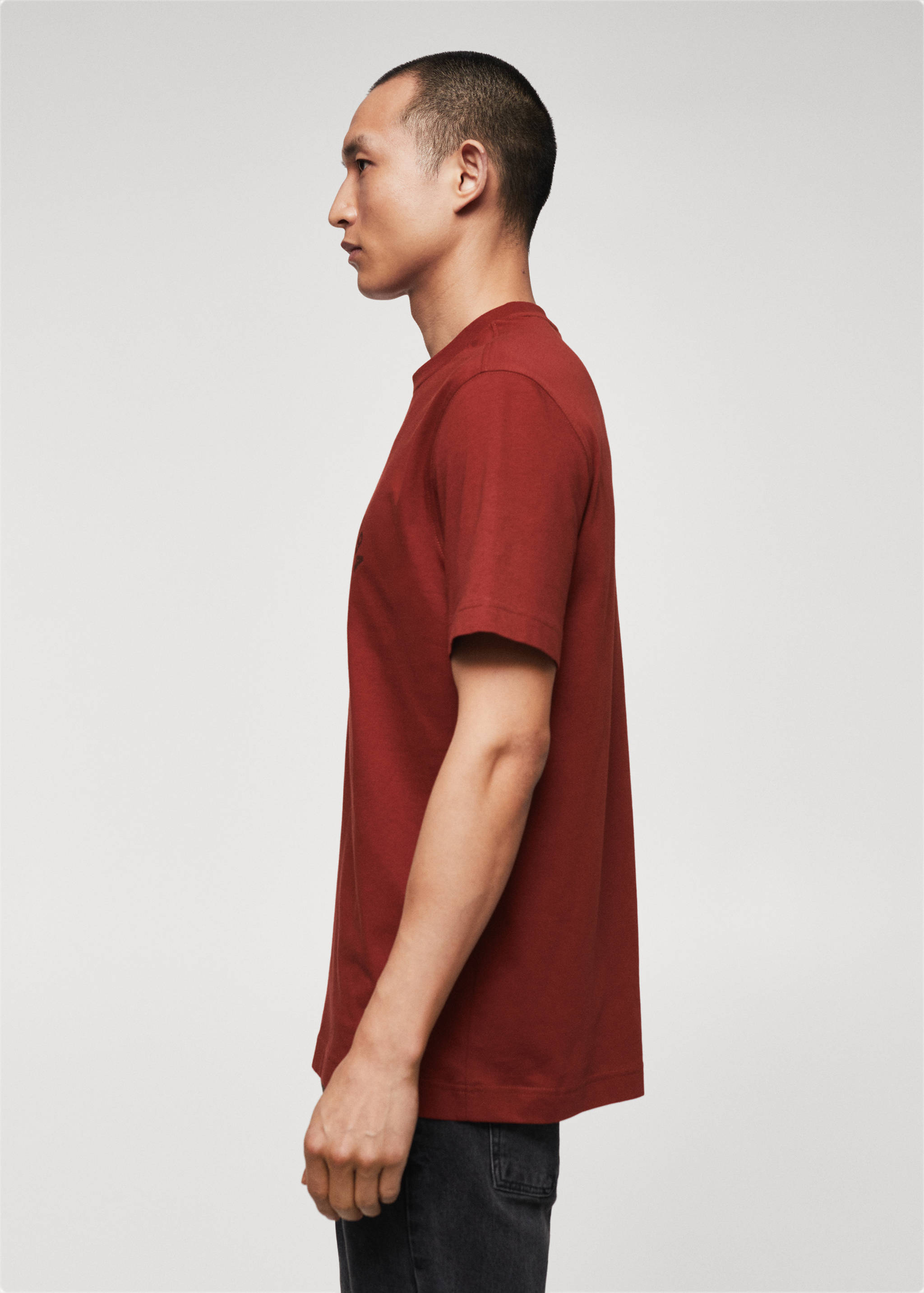 Cotton varsity t-shirt - Details of the article 6