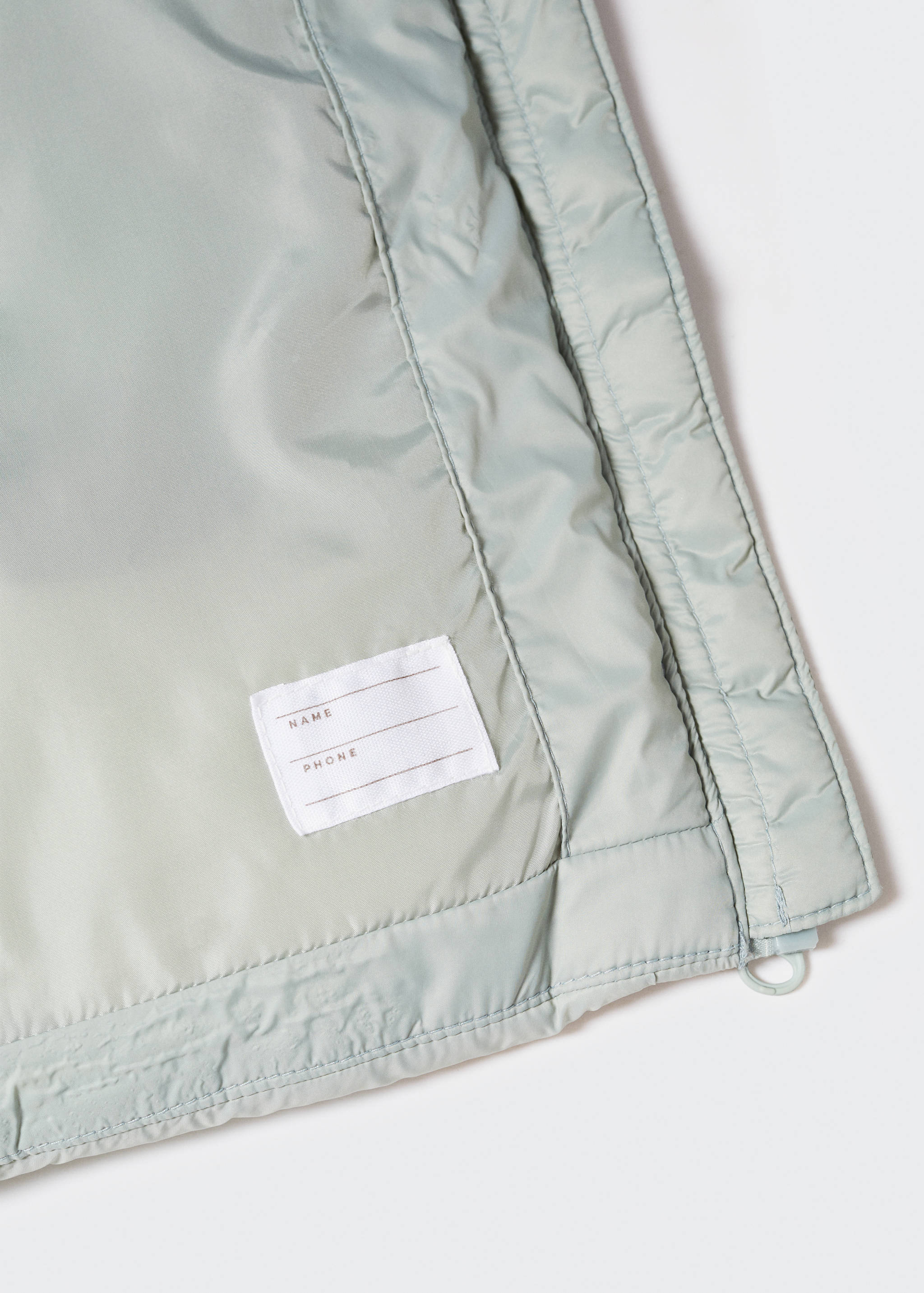 Quilted gilet with hood - Details of the article 8