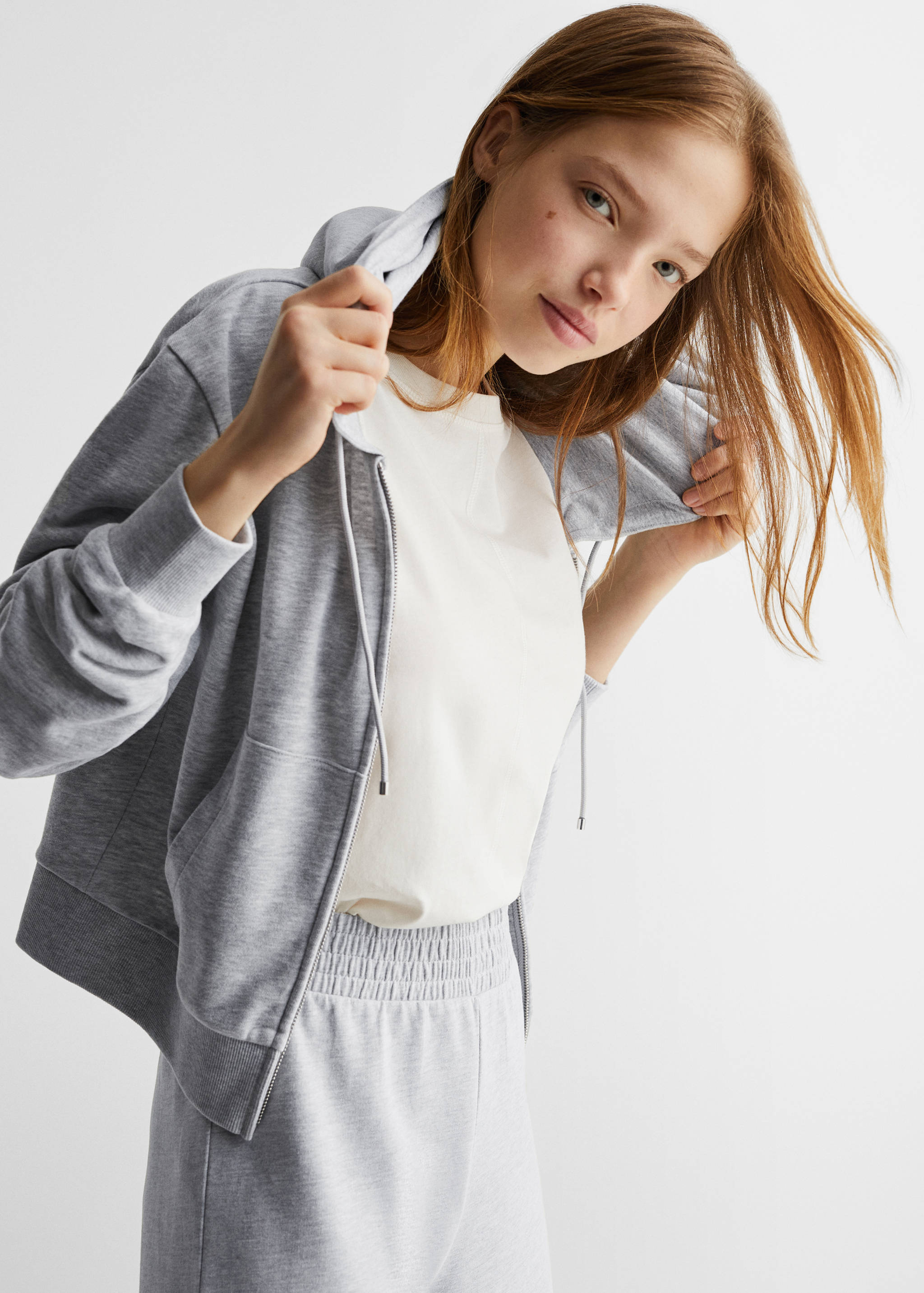 Zipped hoodie - Details of the article 2