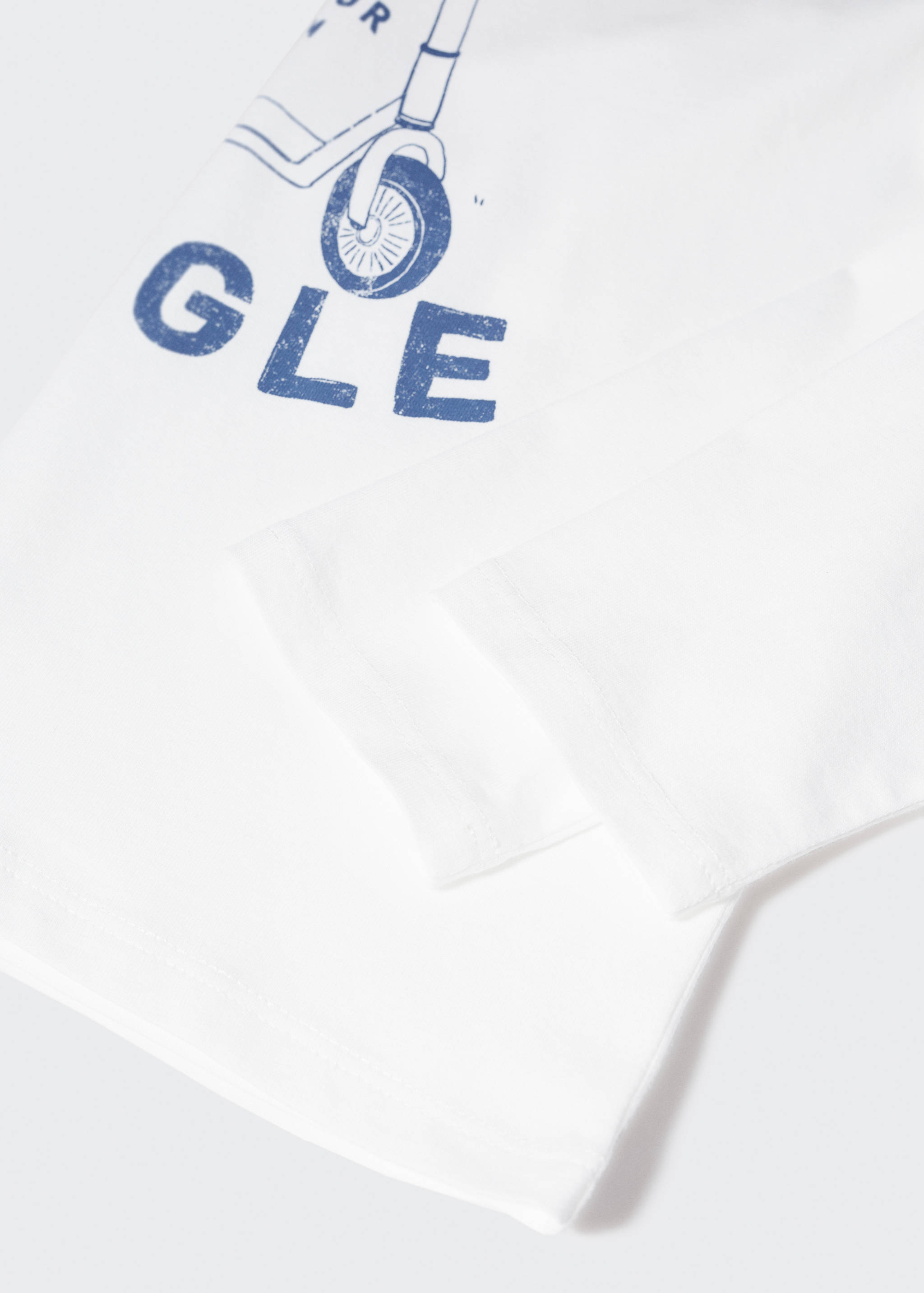 Bedrucktes Baumwoll-T-Shirt - Detail des Artikels 8