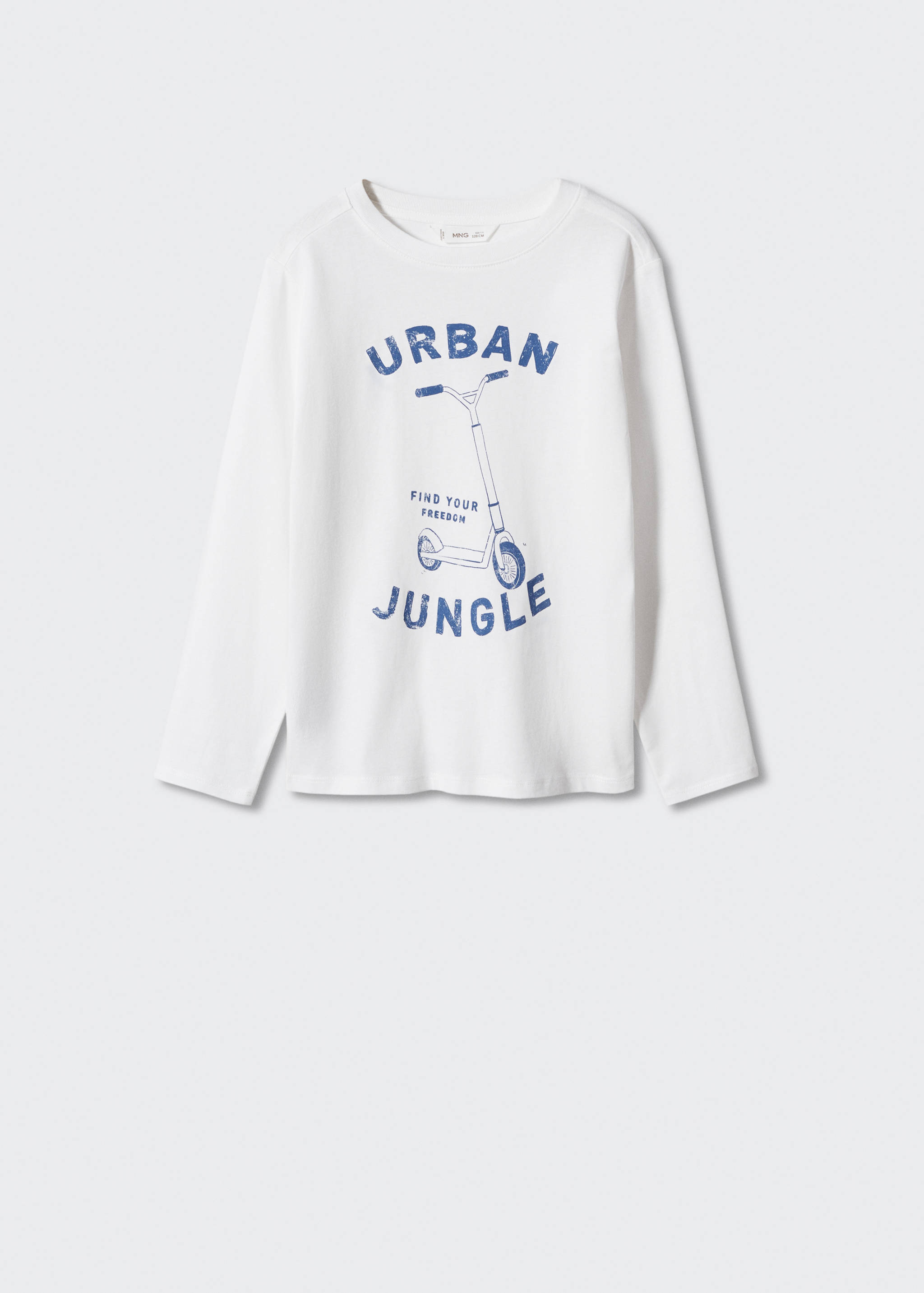 Bedrucktes Baumwoll-T-Shirt - Artikel ohne Model