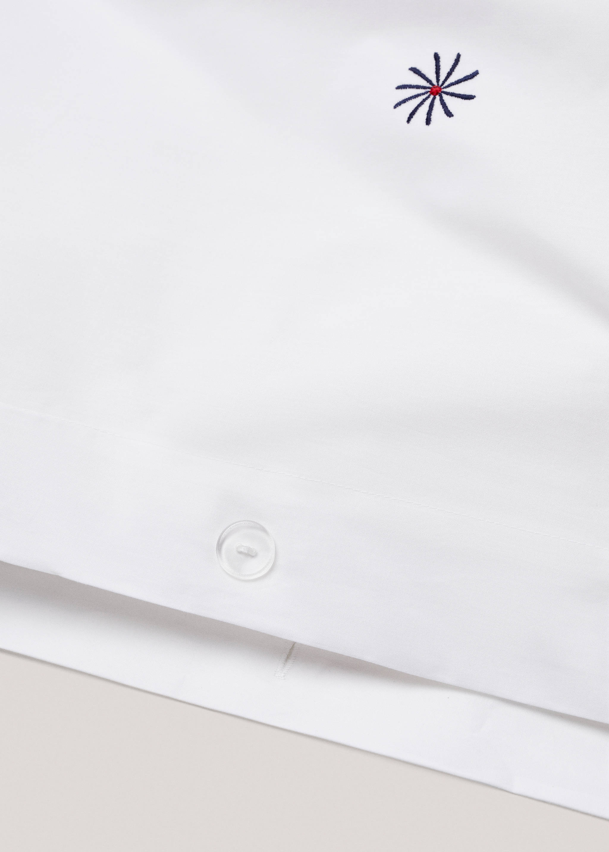 Broderat påslakan 90 cm säng - Detaljer om artikeln 1