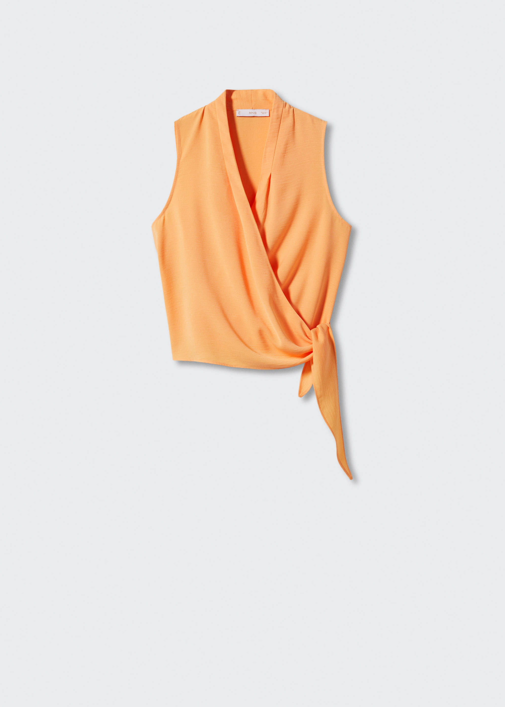 Kurzes Top in Wickel-Optik - Artikel ohne Model