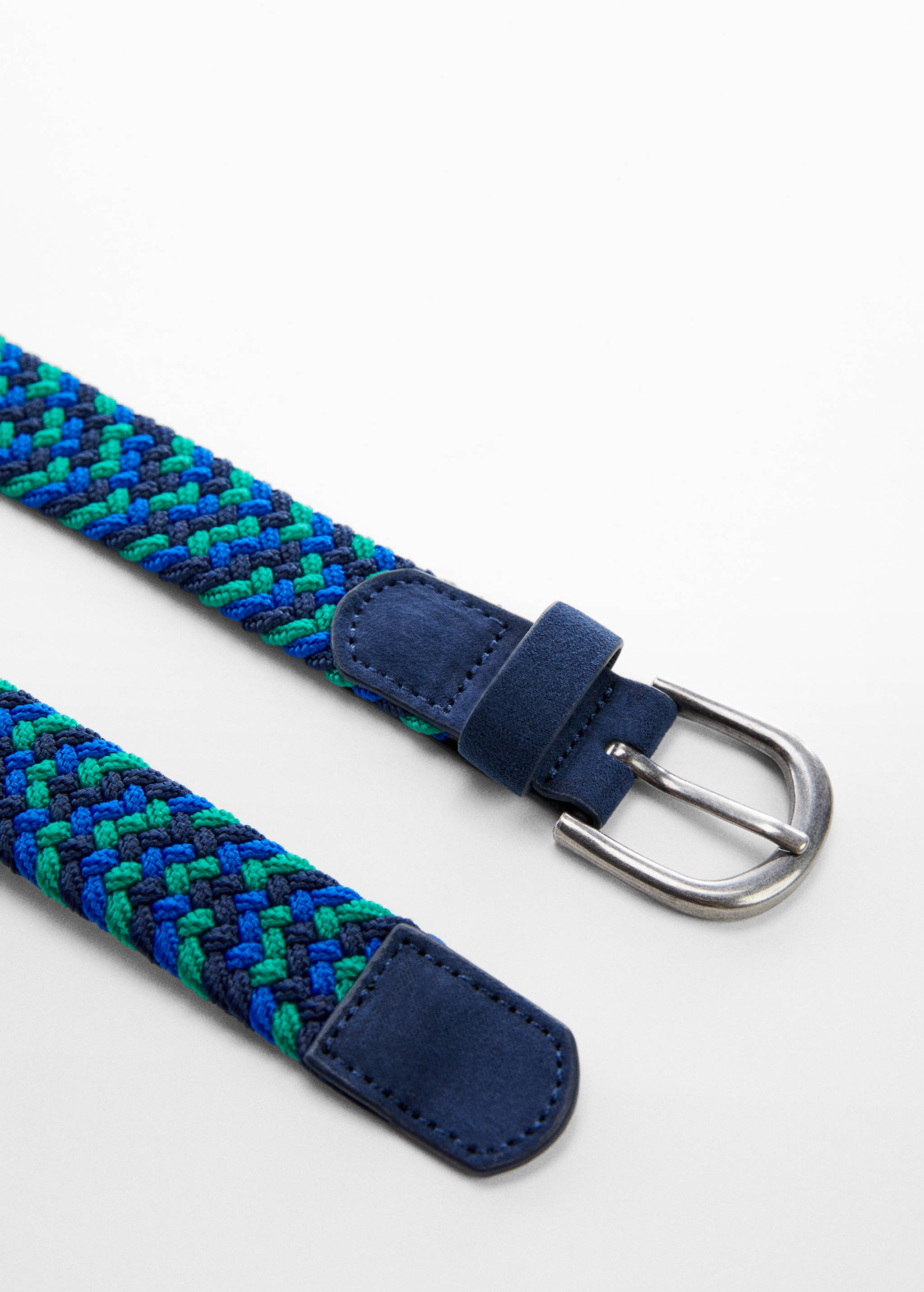 Braided buckle belt - Details of the article 1