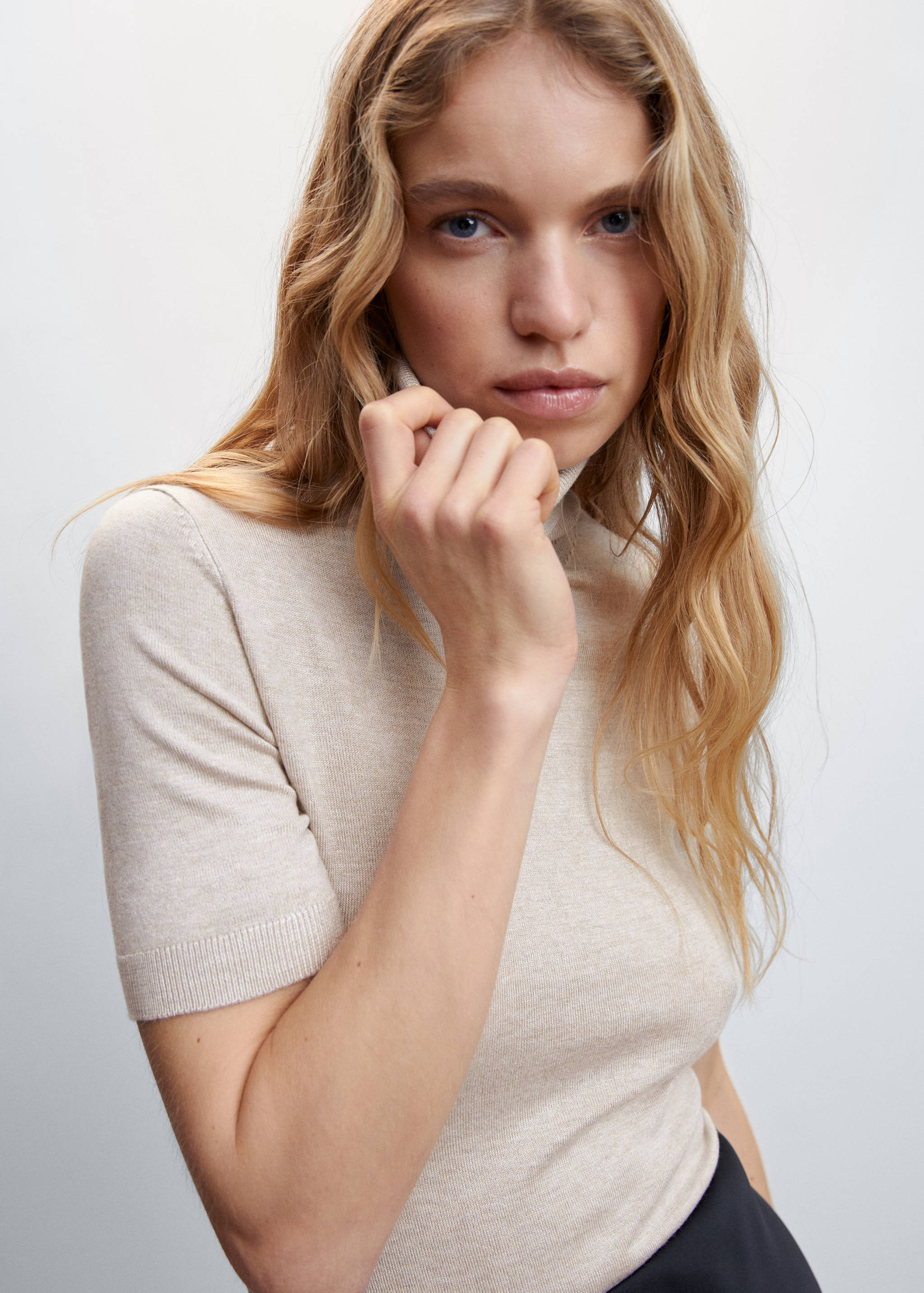 Jersei punt coll girat - Detall de l'article 1