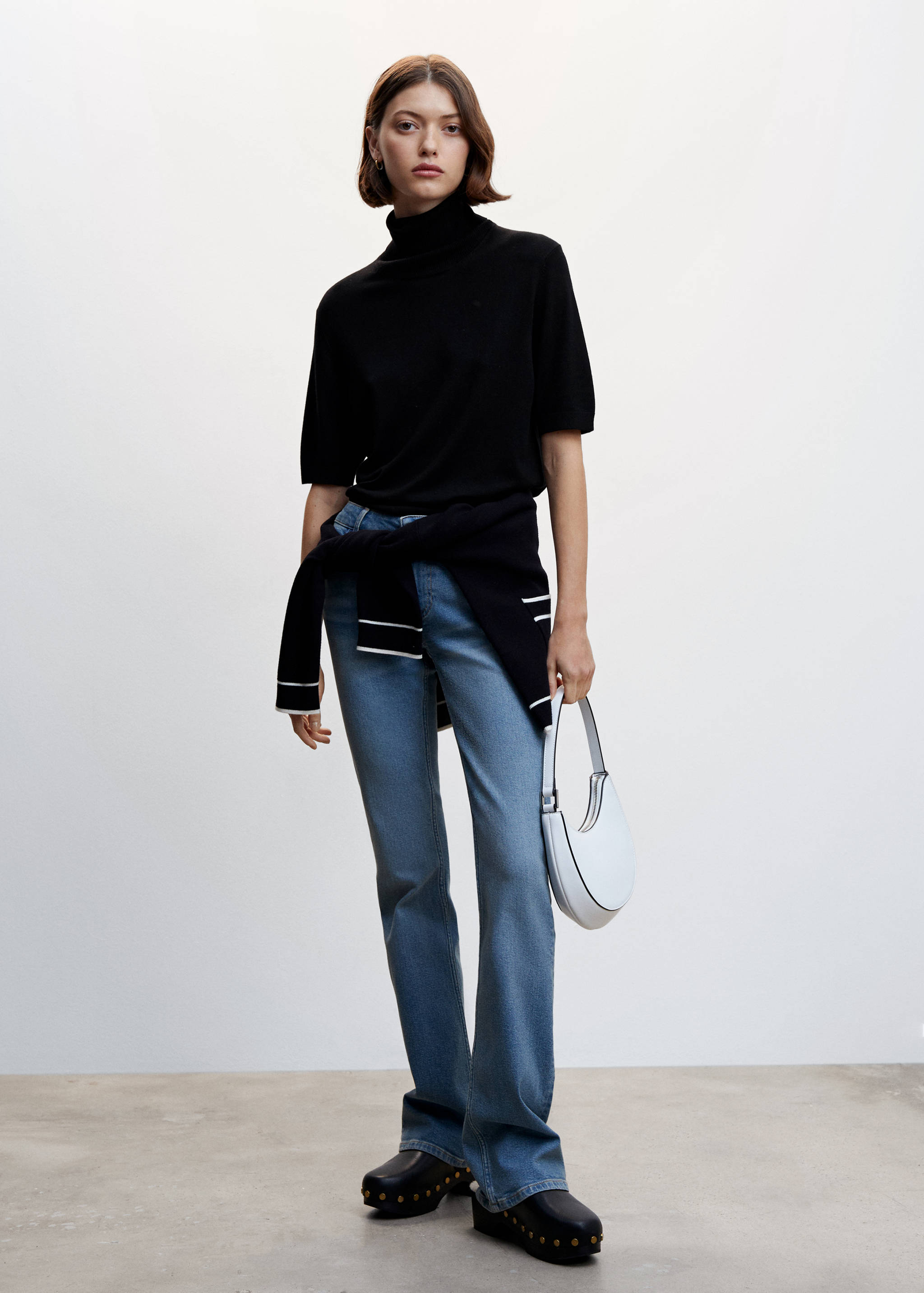 Jersei punt coll girat - Pla general