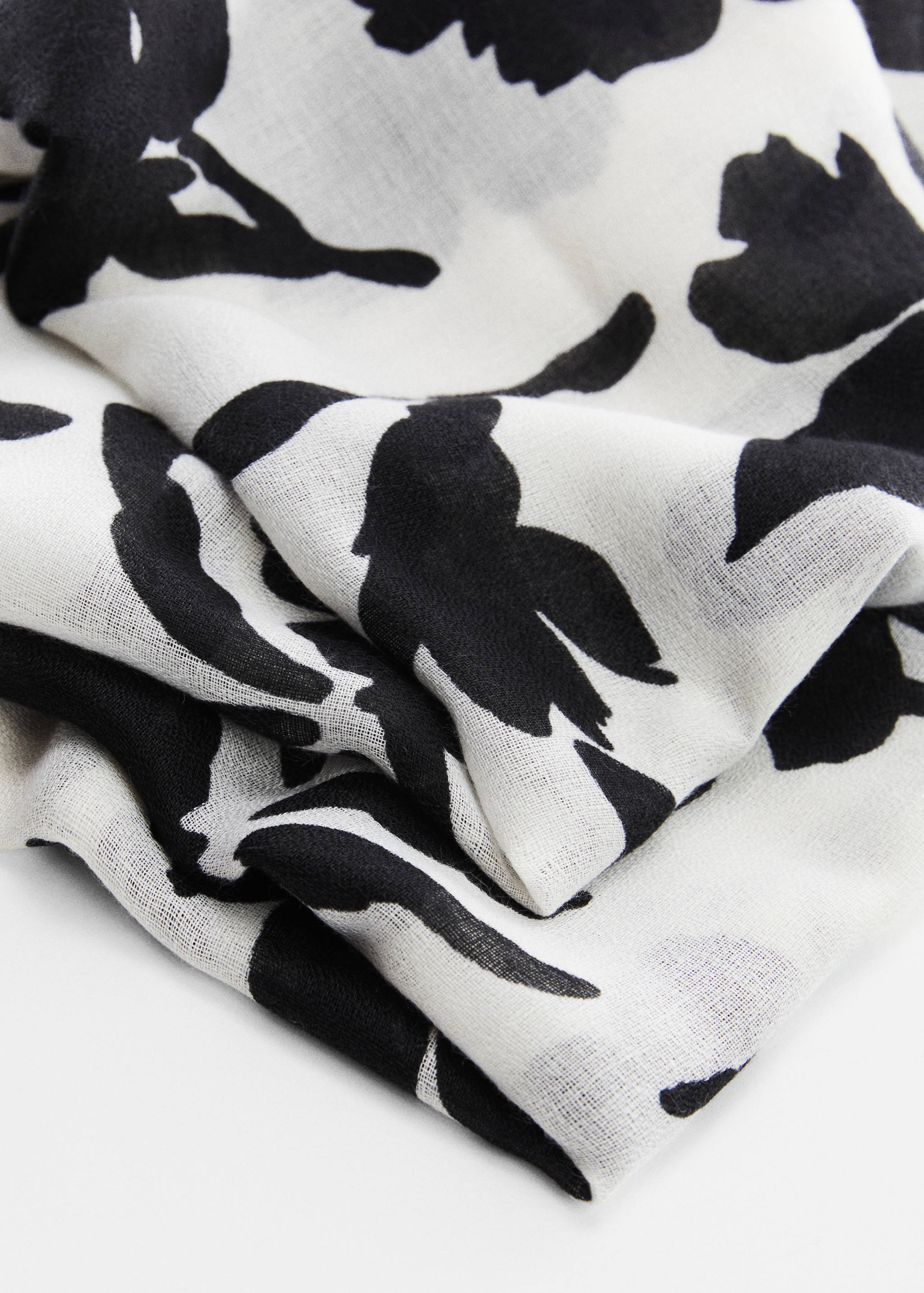 Fulard estampat bicolor - Detall de l'article 1