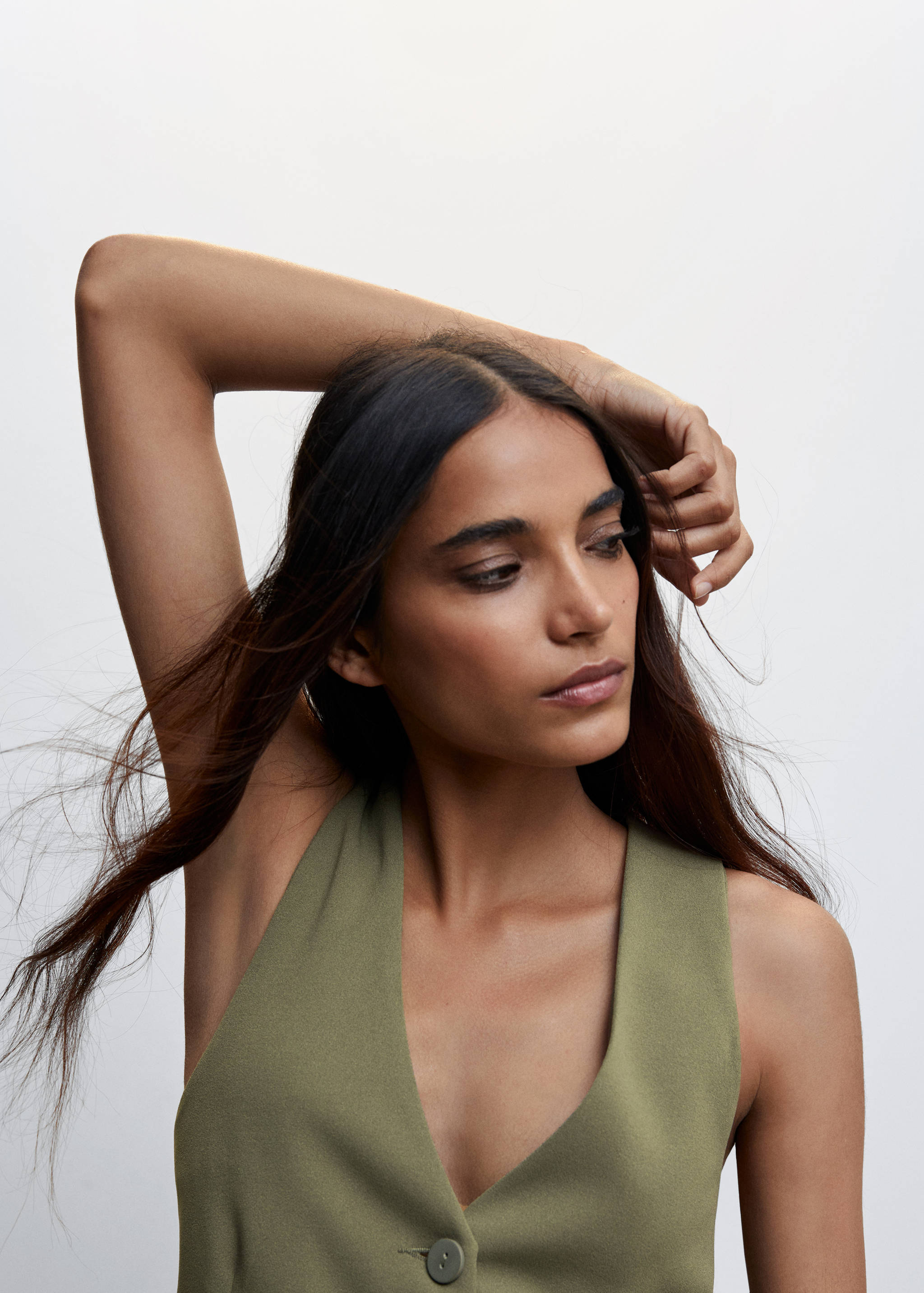 Suit waistcoat with buttons - Details of the article 1